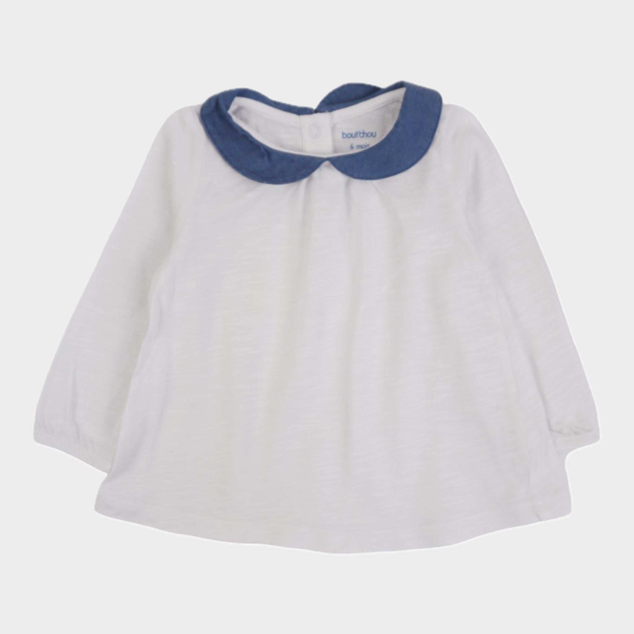 T-shirt Blanc - 6 mois