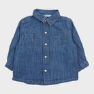 Chemise Bleu - 6 mois