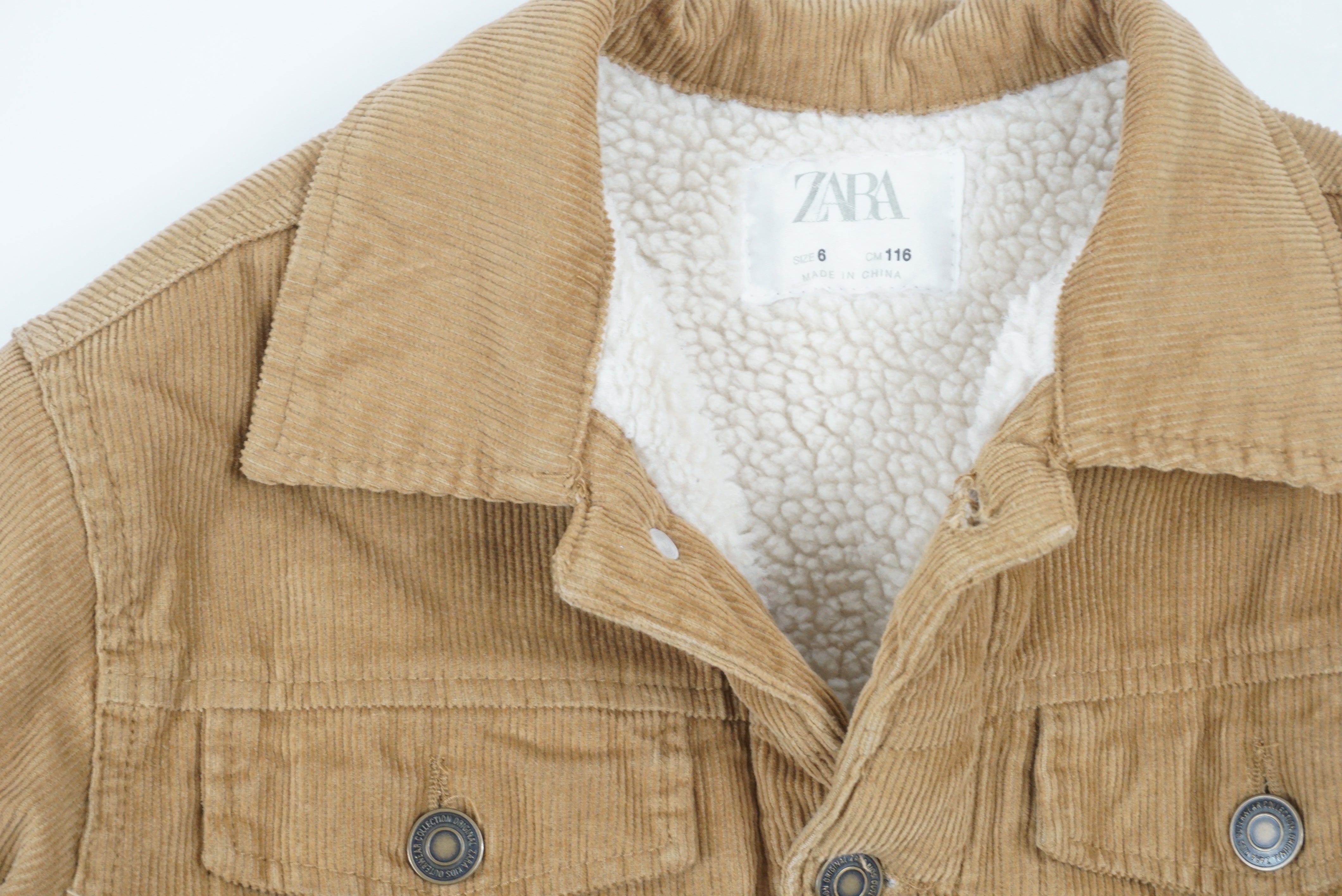 Veste Camel - 6 ans