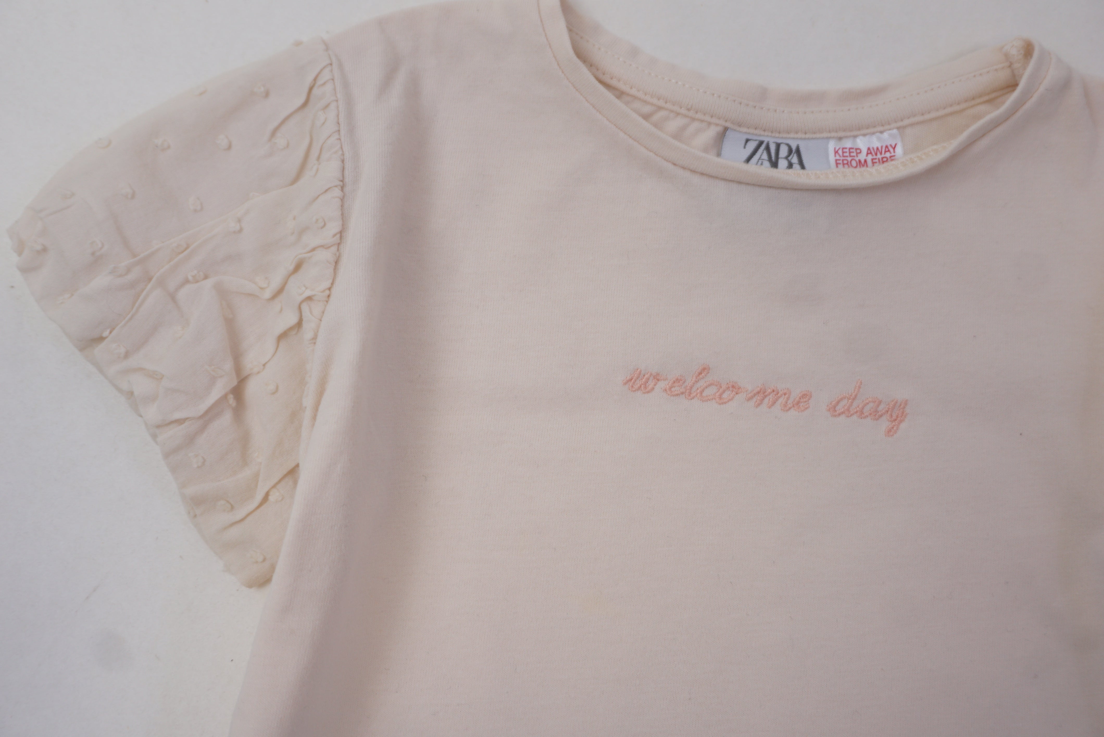 T-shirt Rose - 9/12 mois
