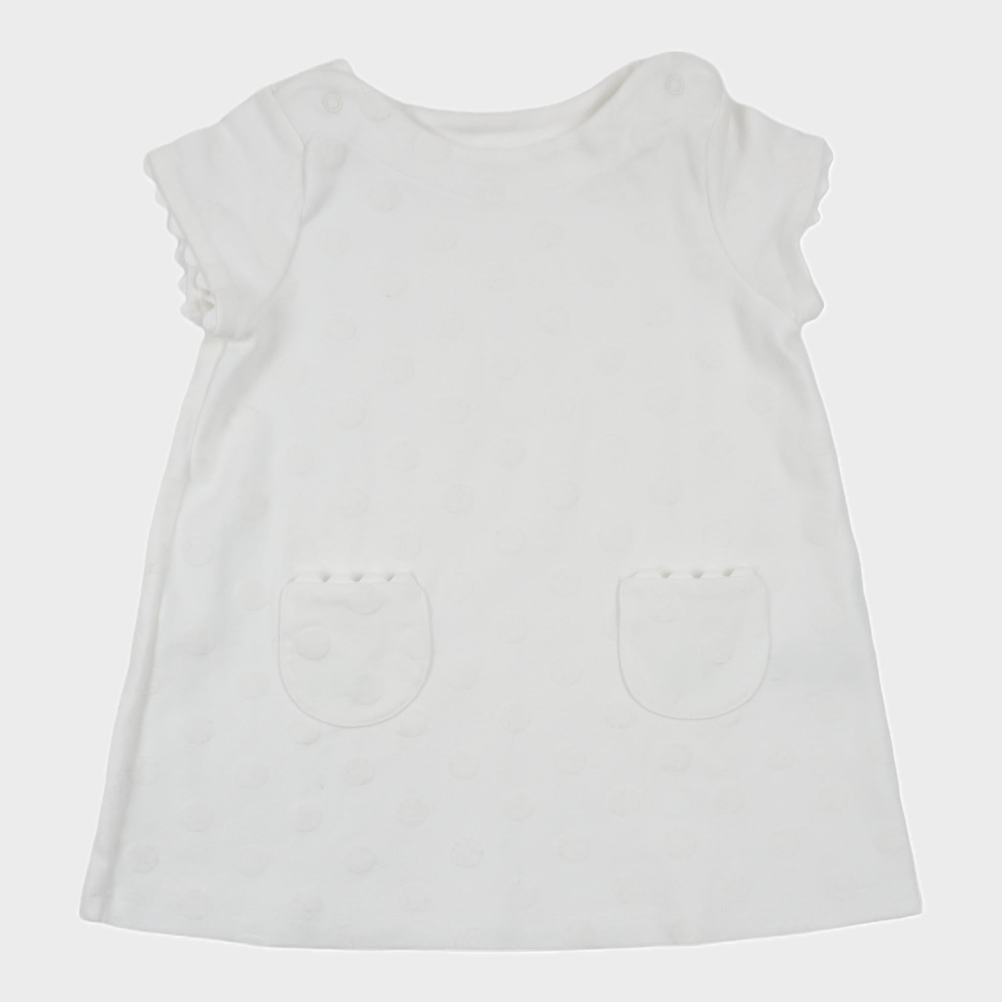 Robe Ecru - 6 mois