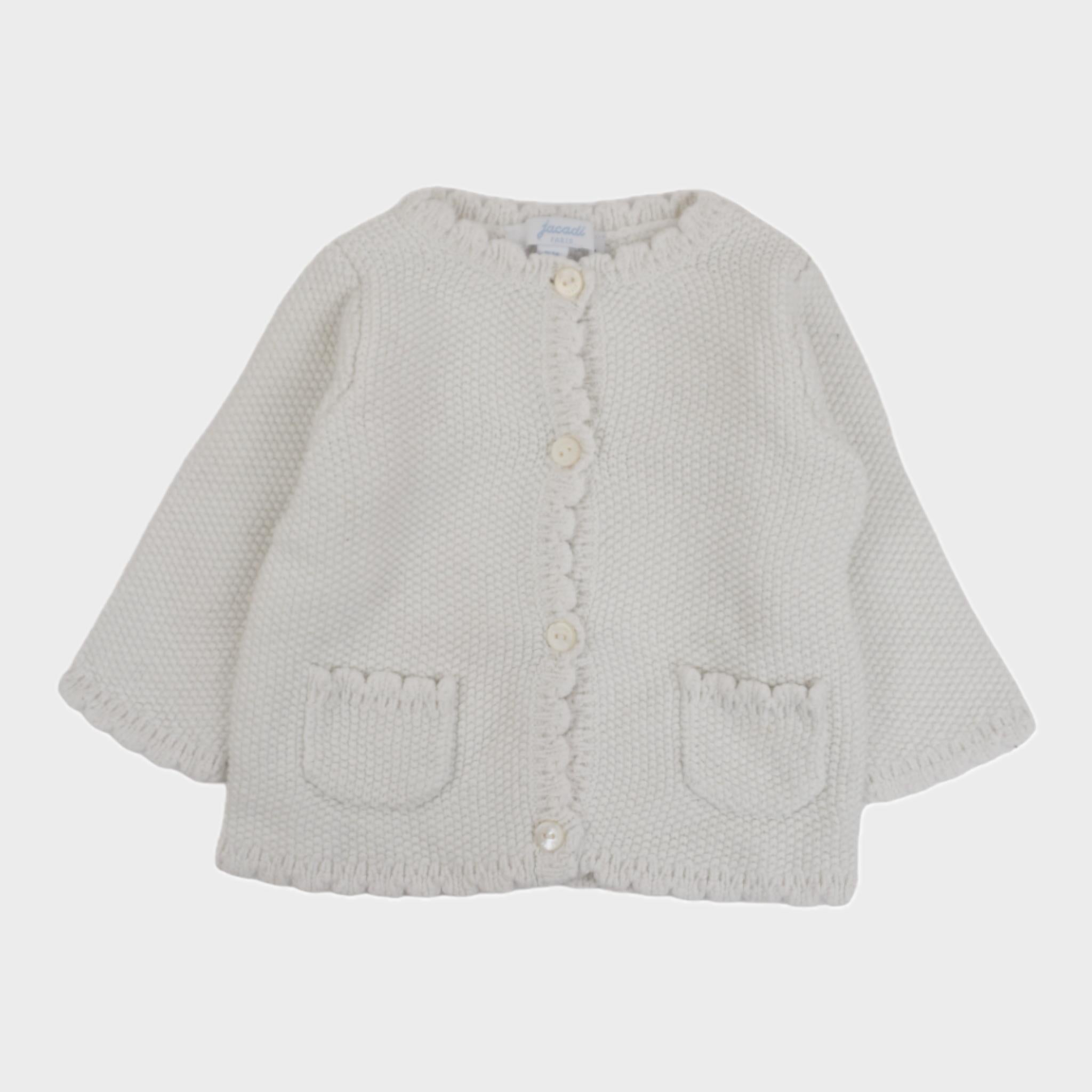 Gilet Blanc - 3 mois