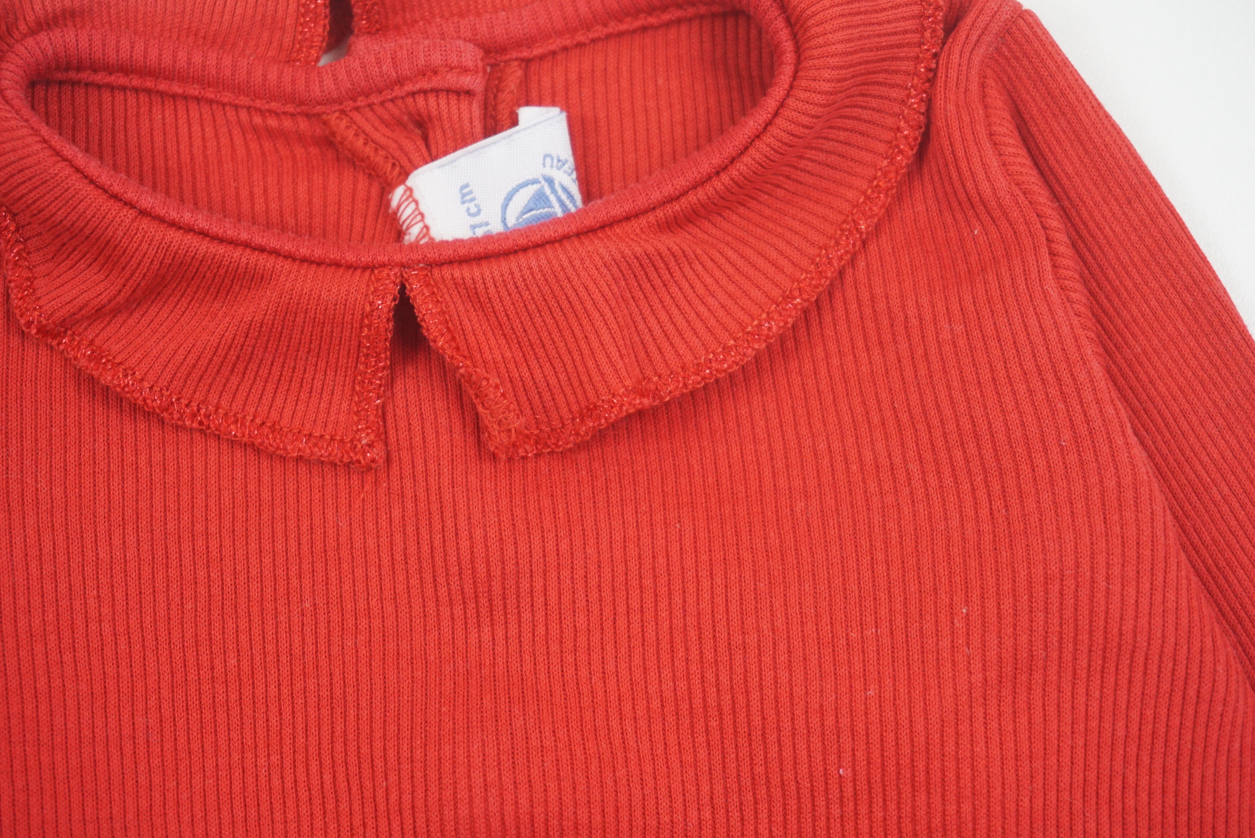 T-shirt Rouge - 6 mois