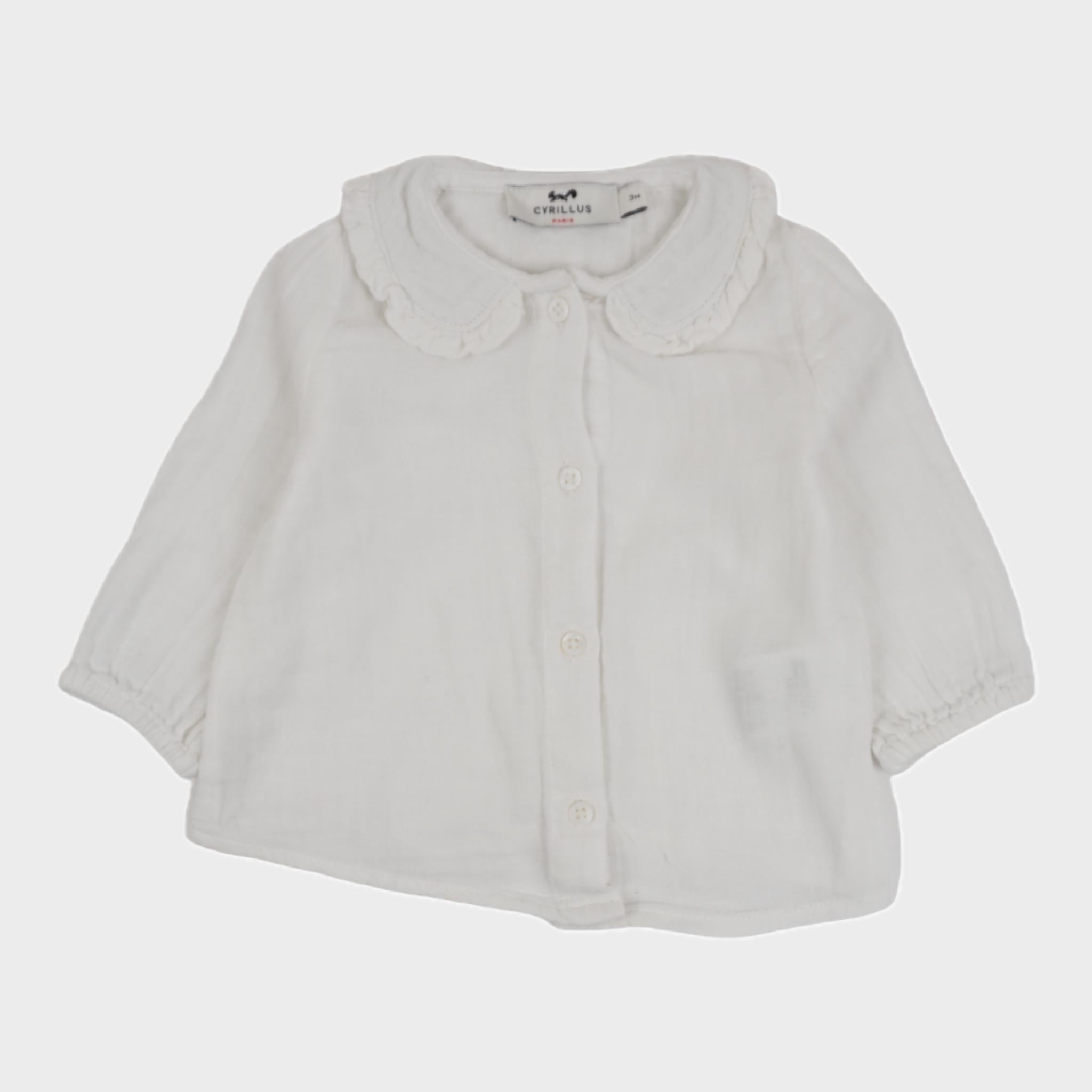 Chemise Blanc - 3 mois