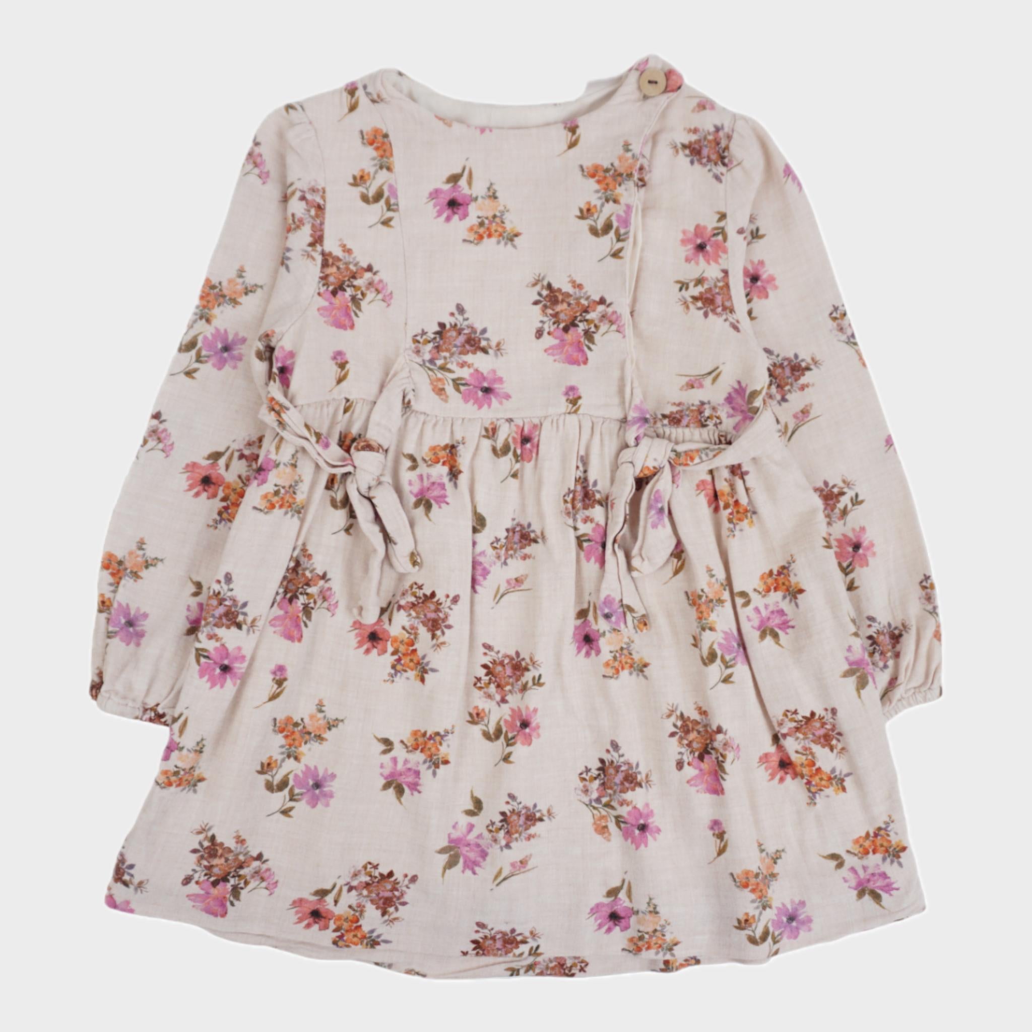 Robe Beige - 3/4 ans