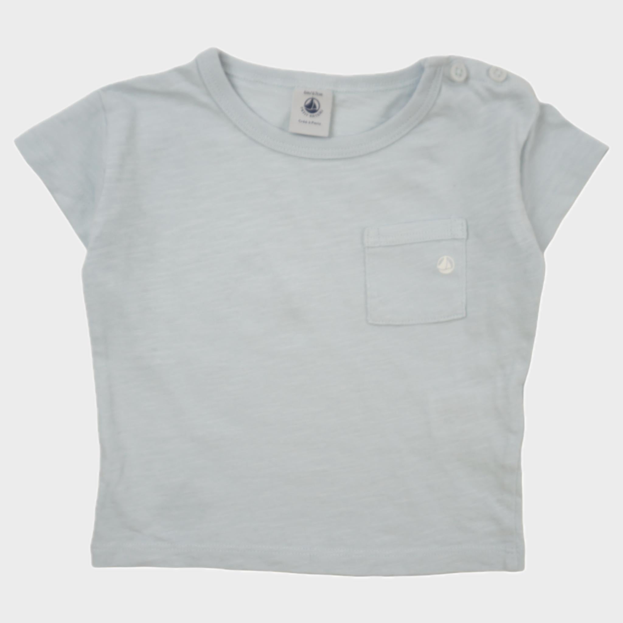 T-shirt Bleu - 6 mois