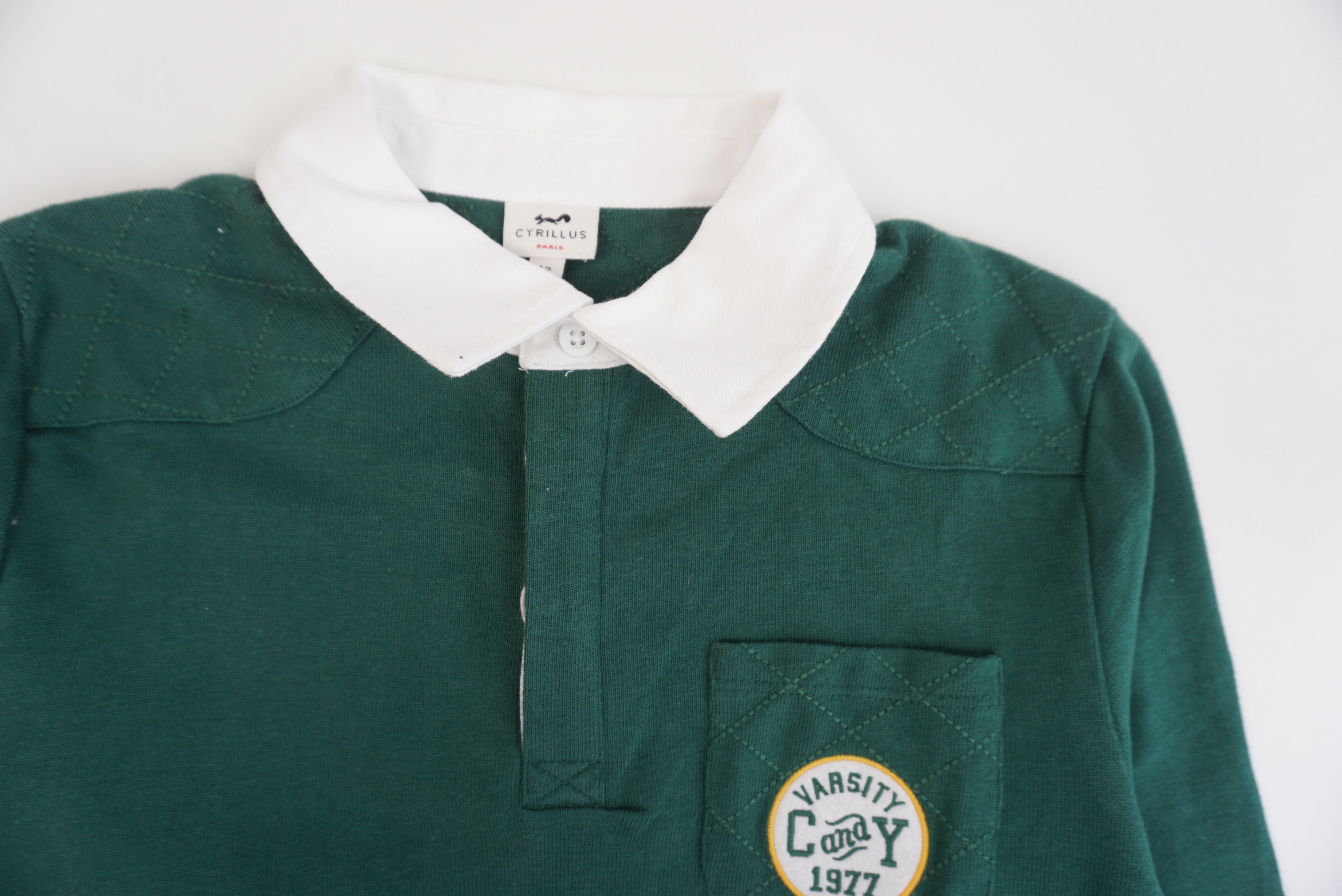 Polo Vert - 12 ans