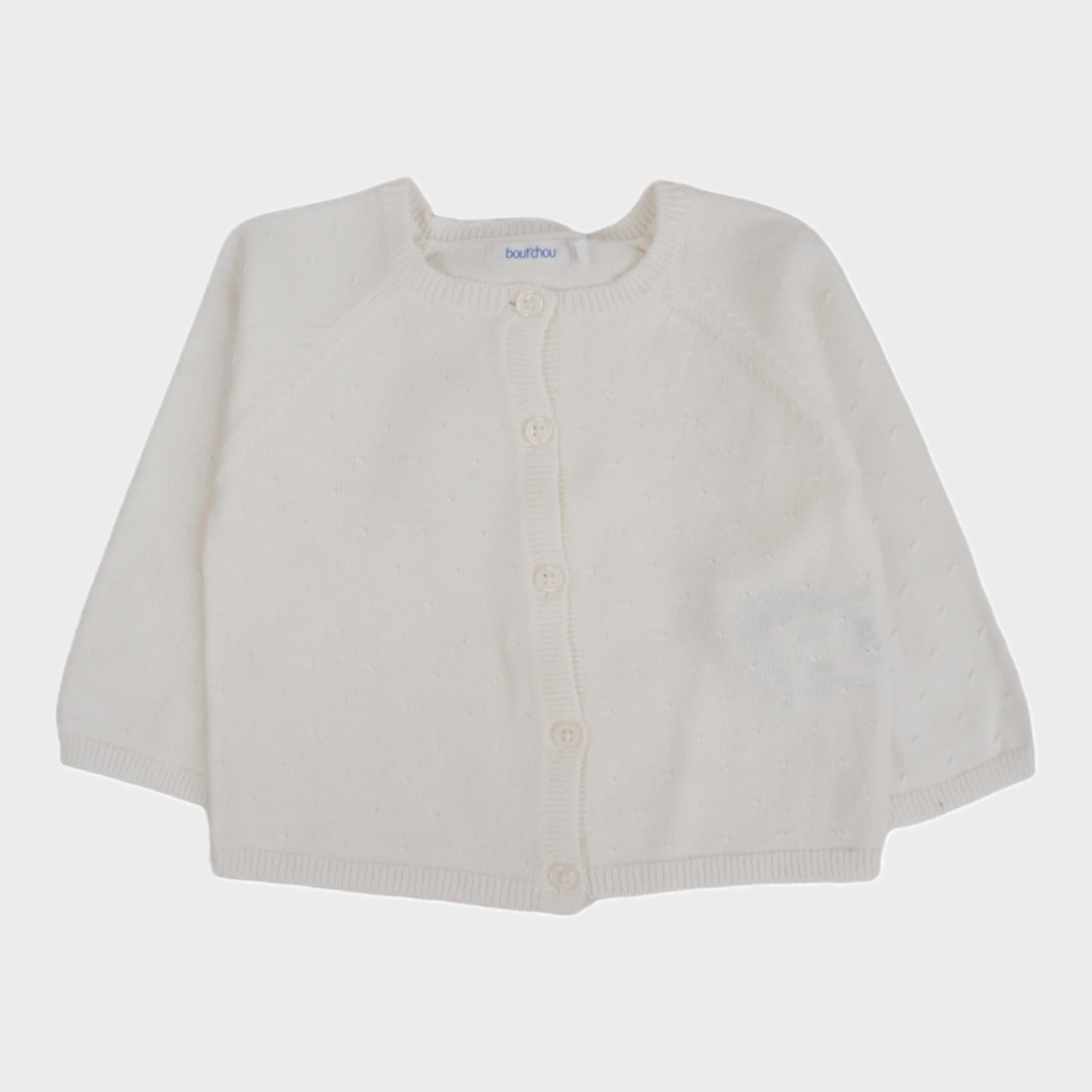 Gilet Ecru - 6 mois