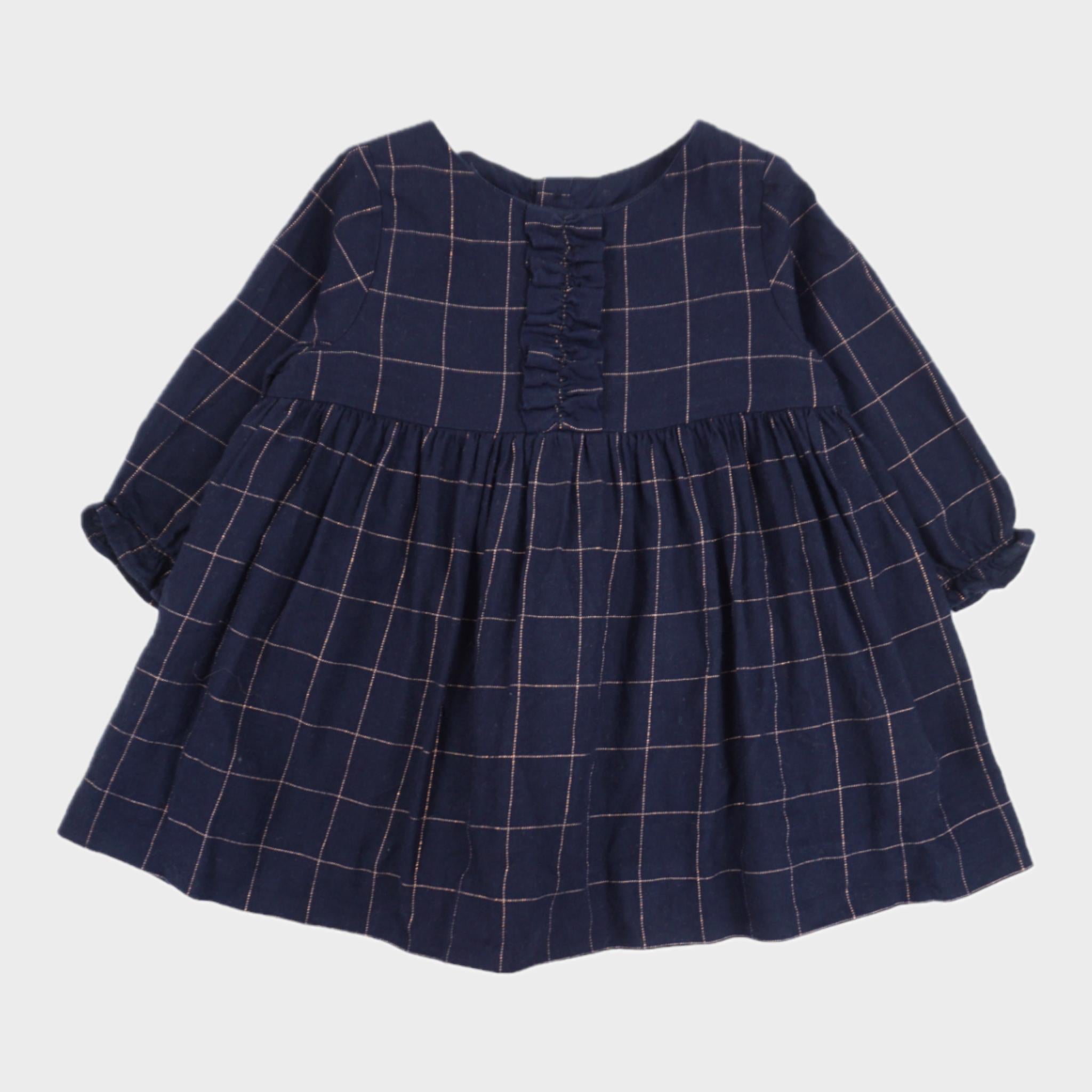 Robe Bleu - 6 mois