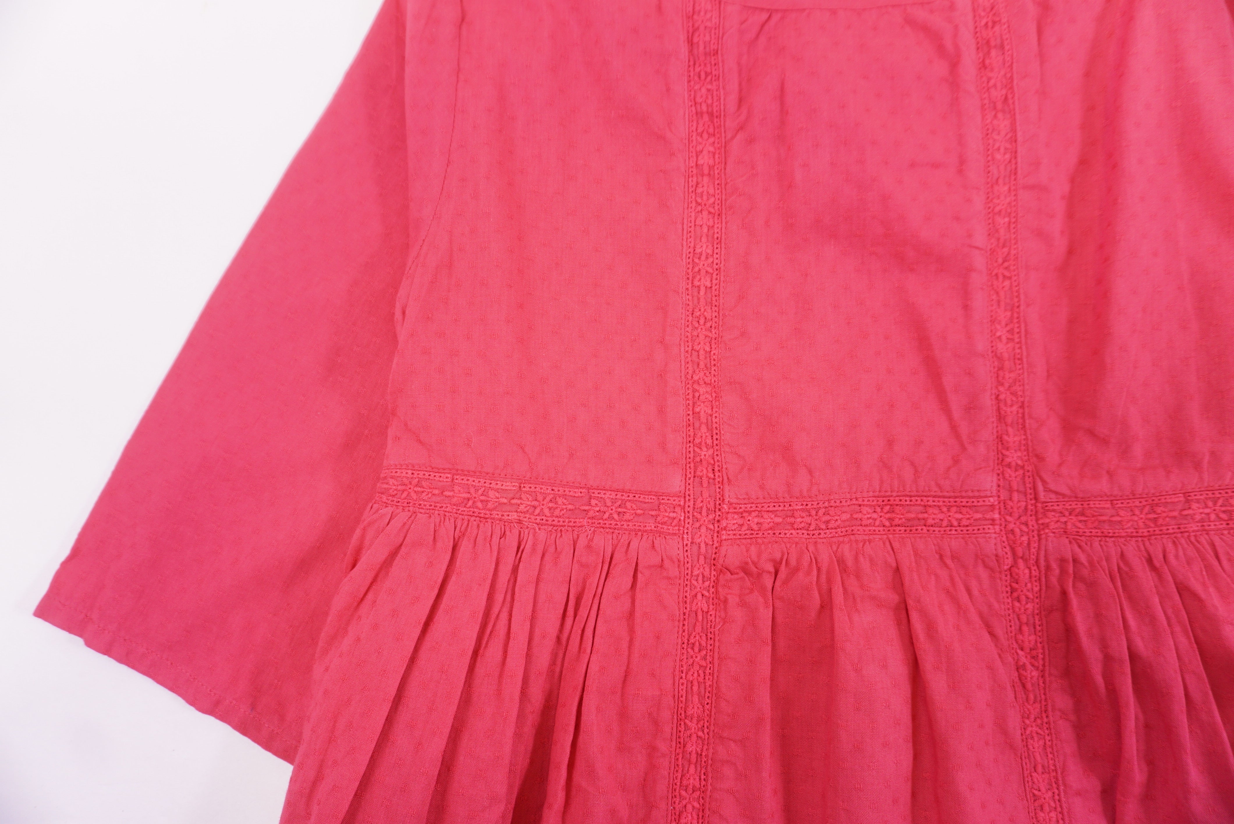 Robe Framboise - 8 ans