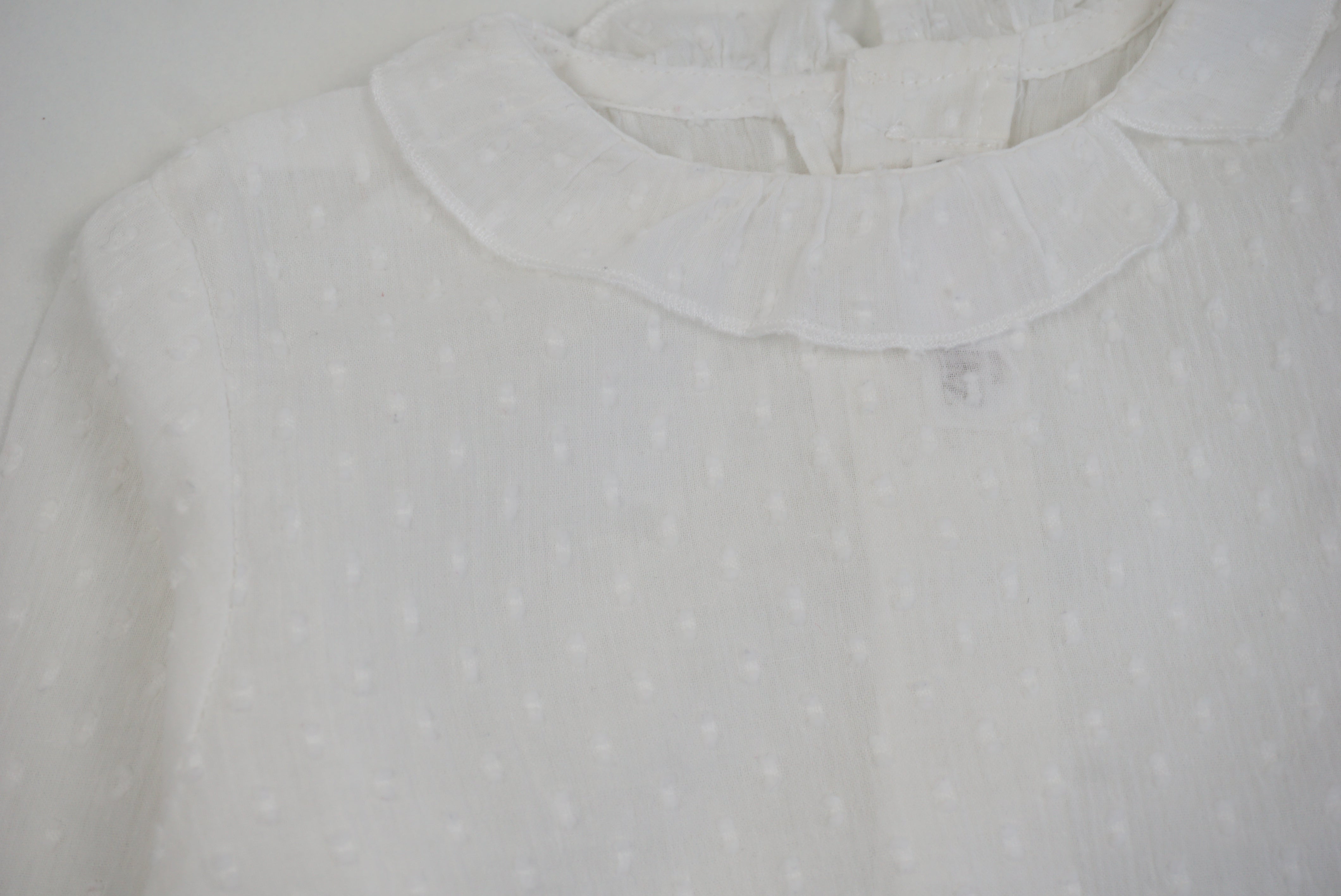 Body blouse Blanc - 9/12 mois