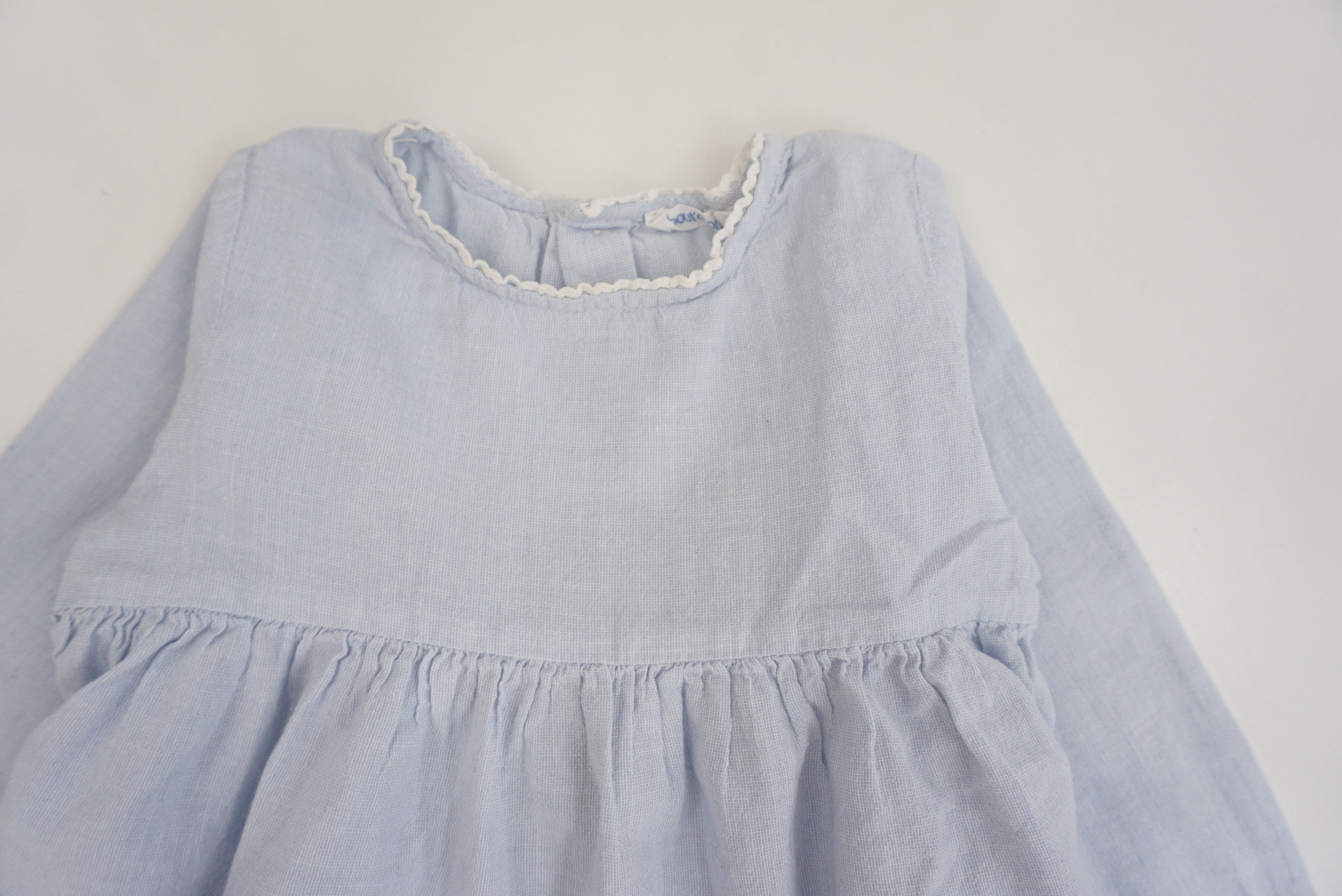 Blouse Bleu - 12 mois