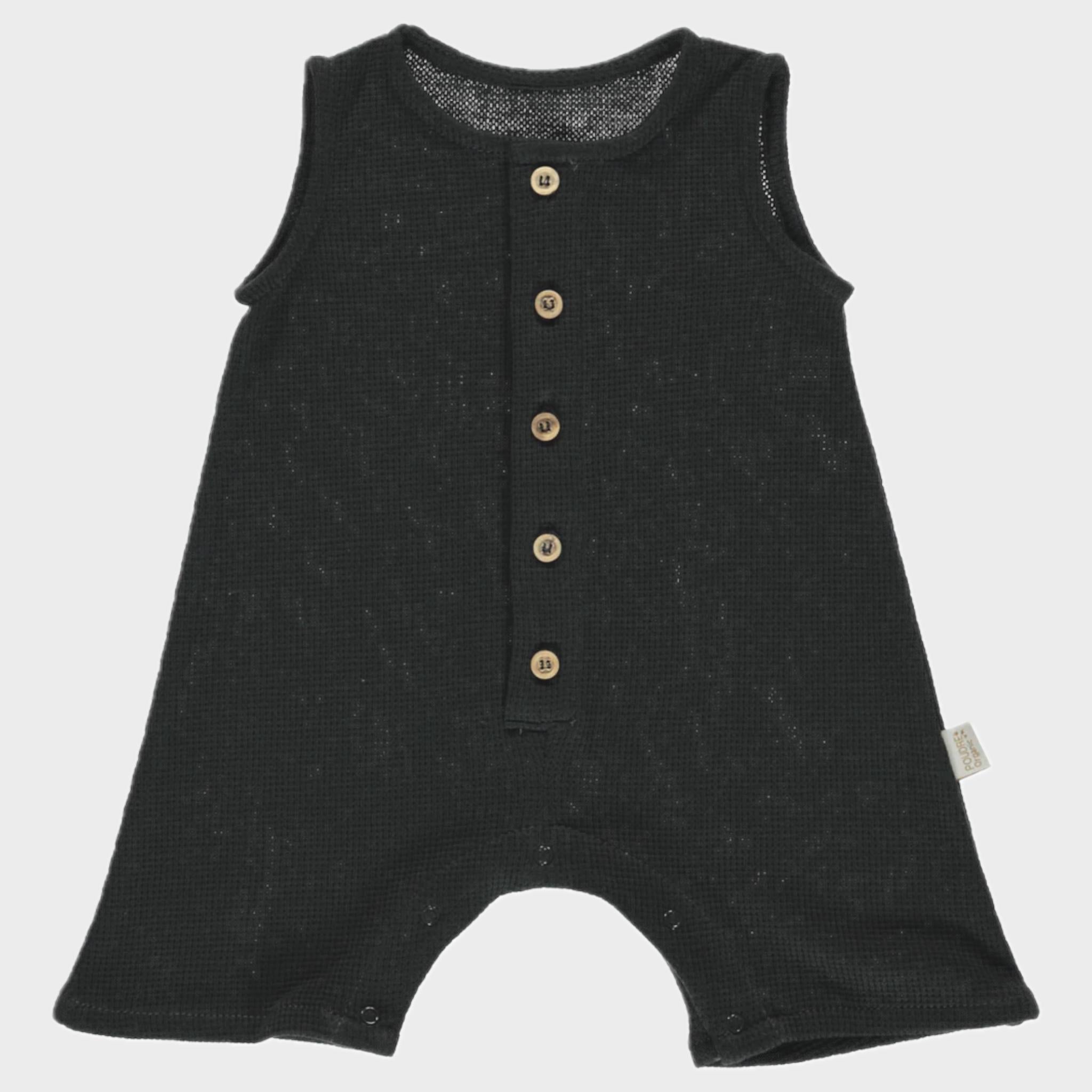 Combishort Noir - 6 mois (neuf)