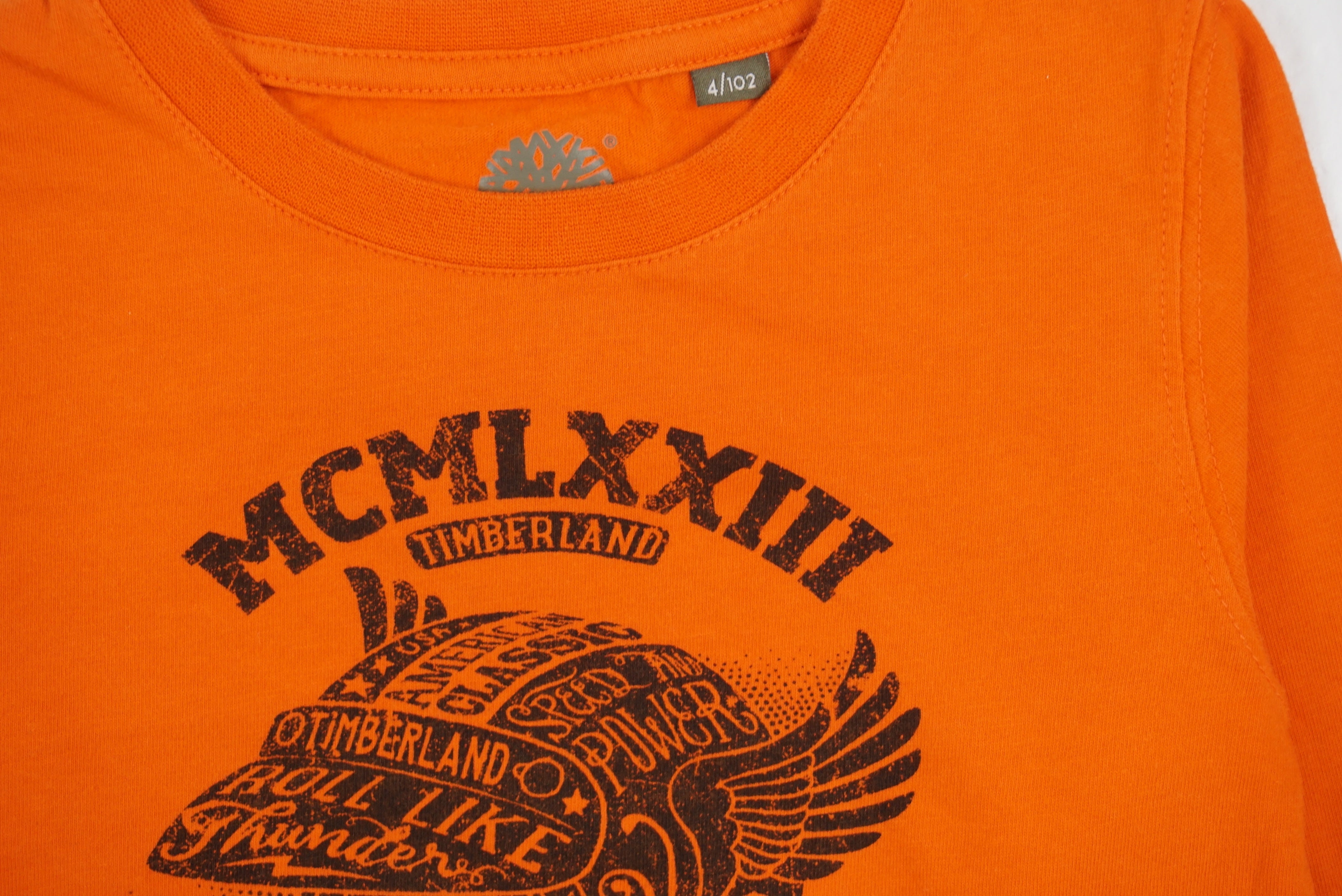 T-shirt Orange - 4 ans