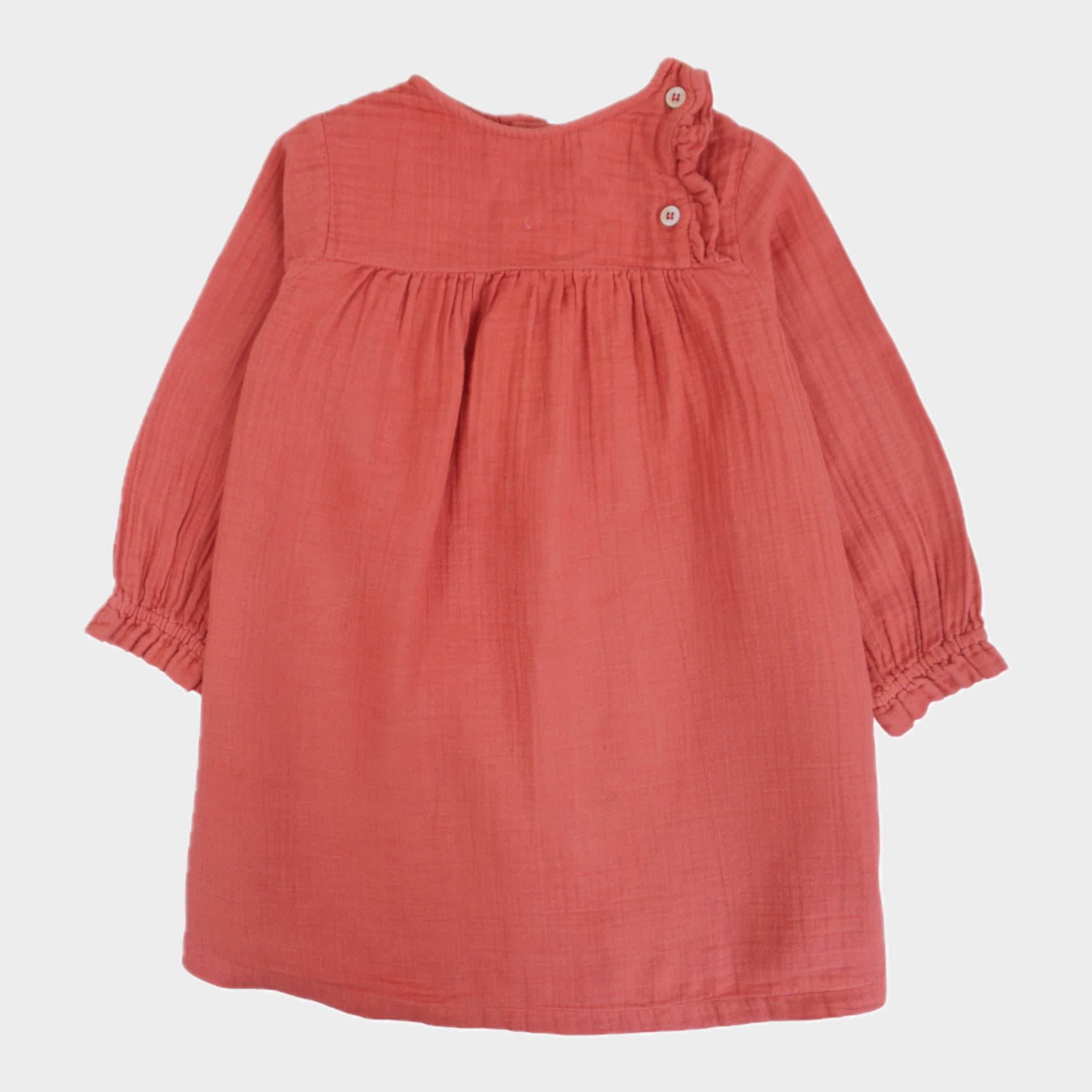 Robe Framboise - 2 ans