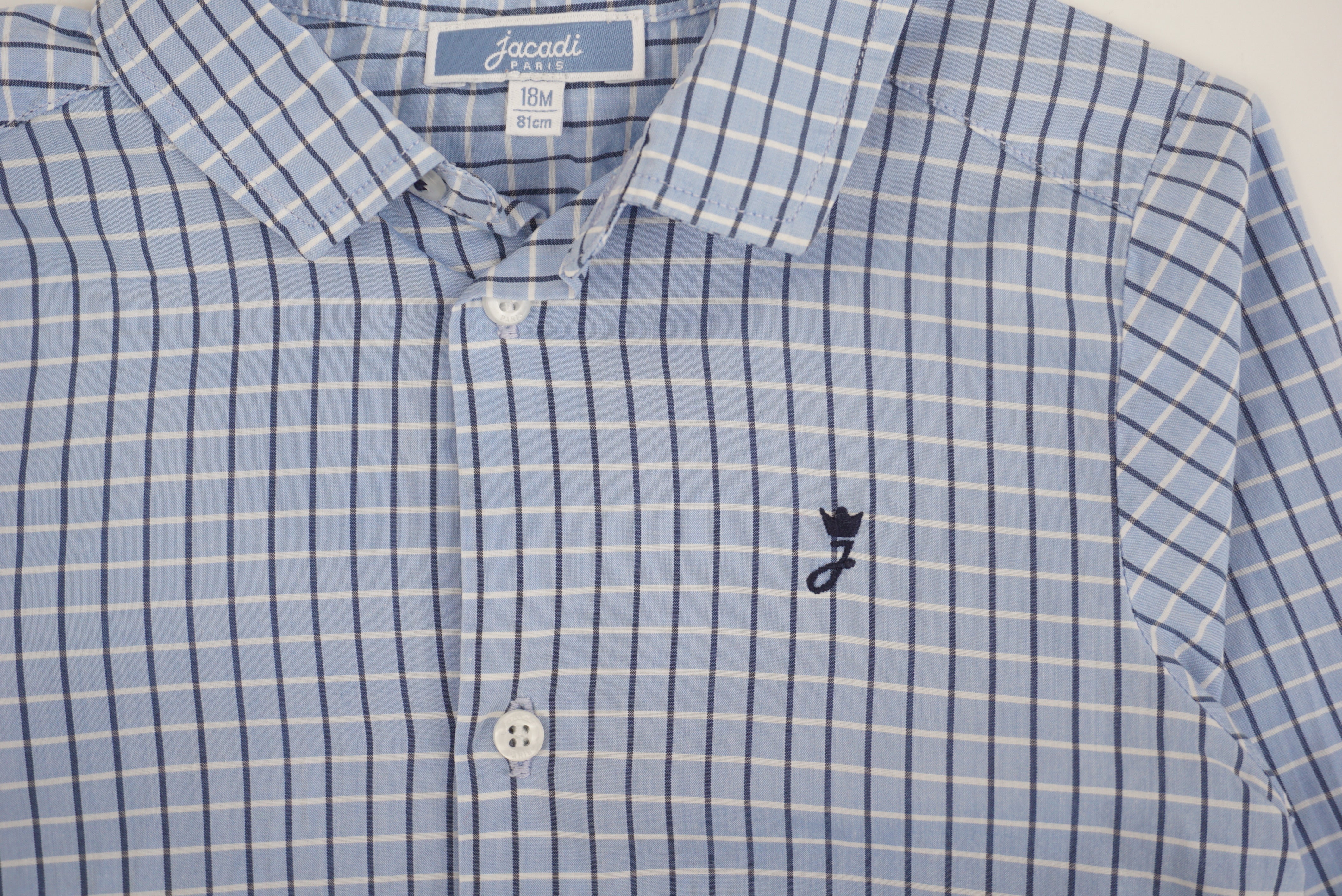 Chemise Bleu - 18 mois