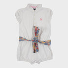 Combishort Blanc - 18 mois