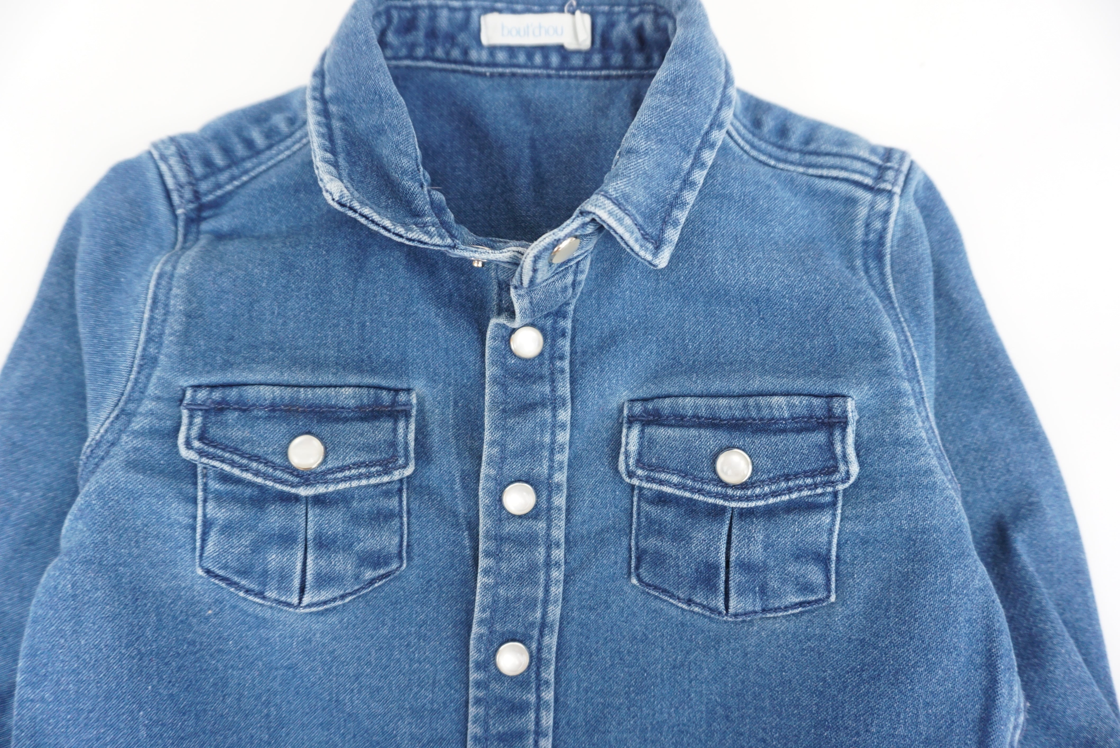 Chemise Bleu - 9 mois