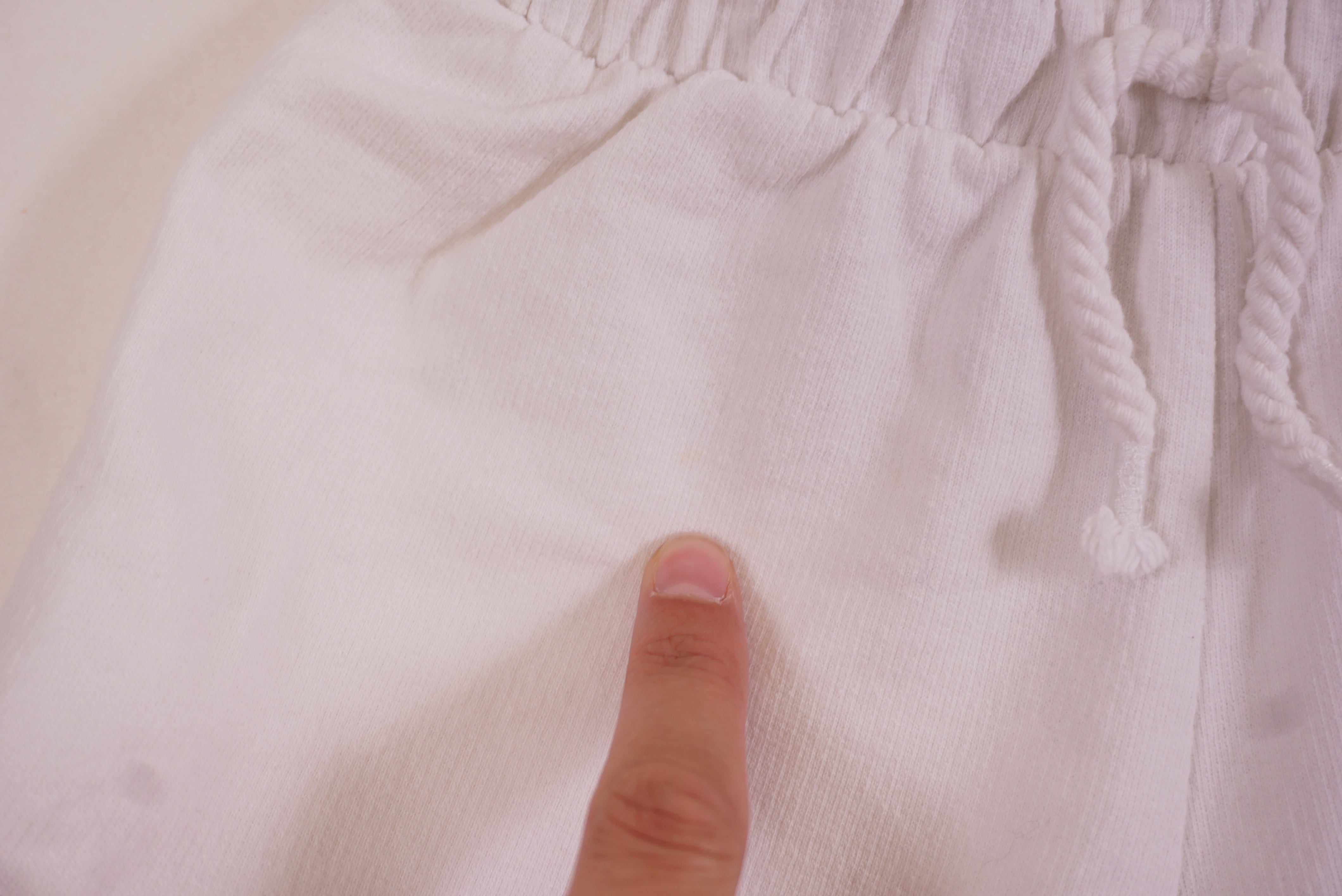 Short Blanc - 18/24 mois