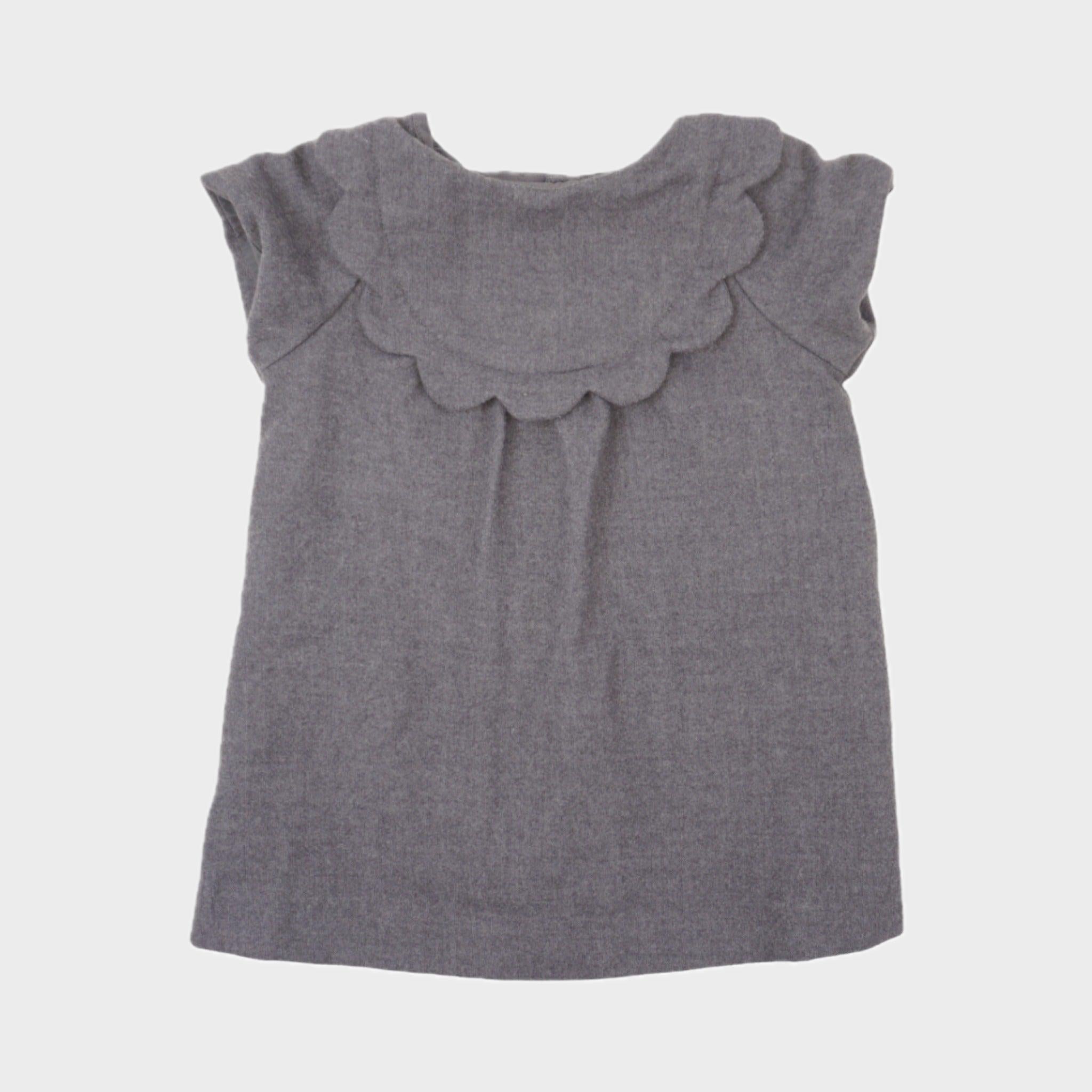 Robe Gris - 6 mois