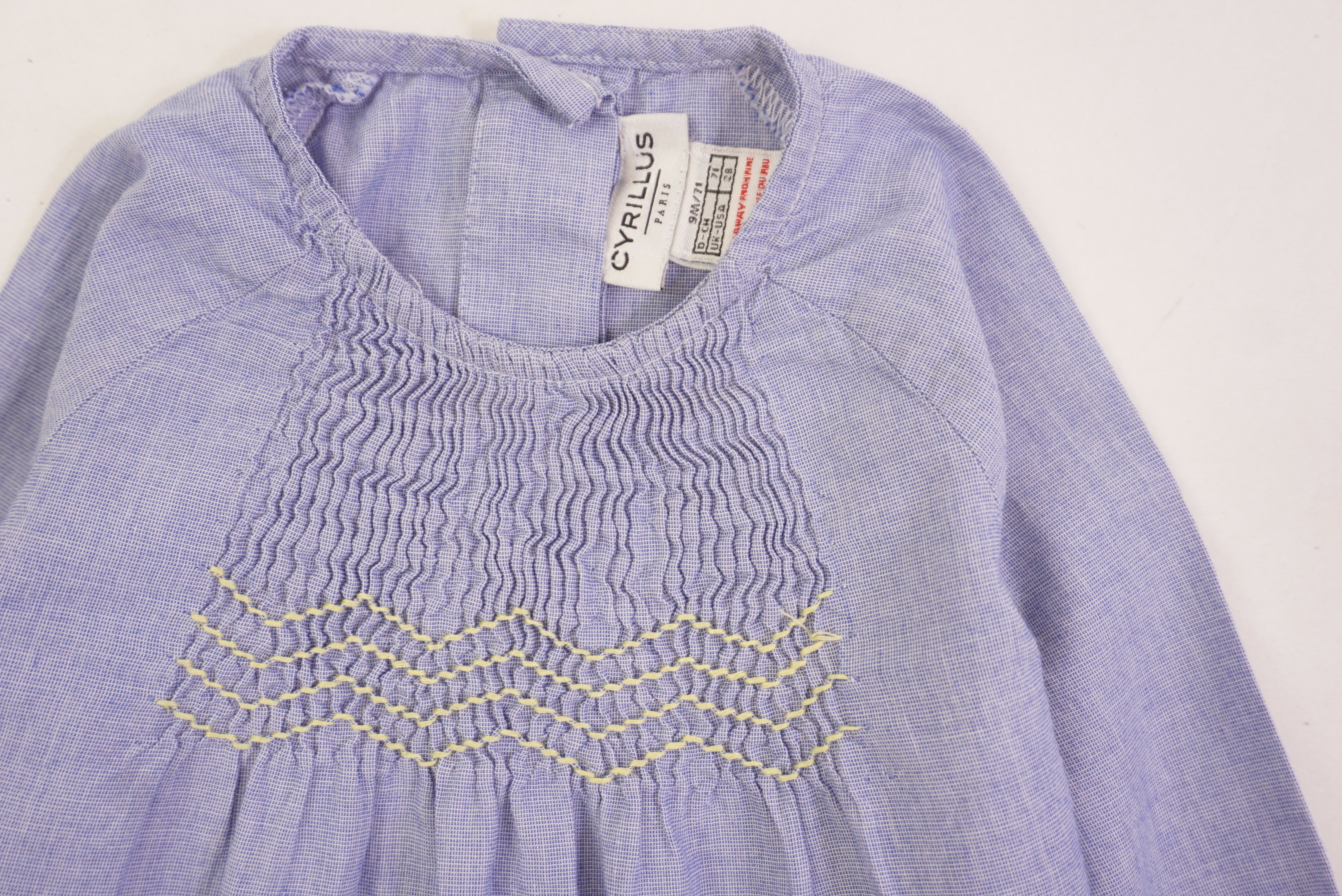 Blouse Bleu - 9 mois