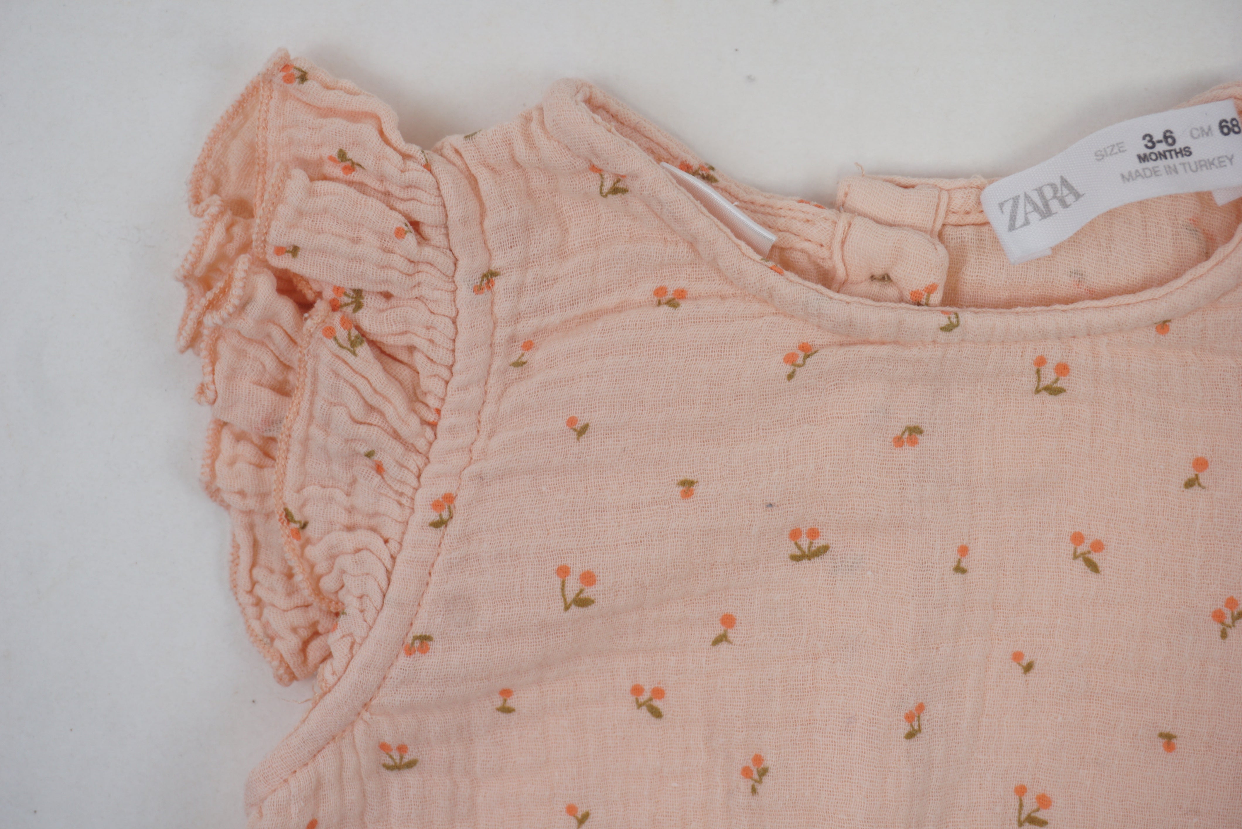 Barboteuse Rose - 3/6 mois