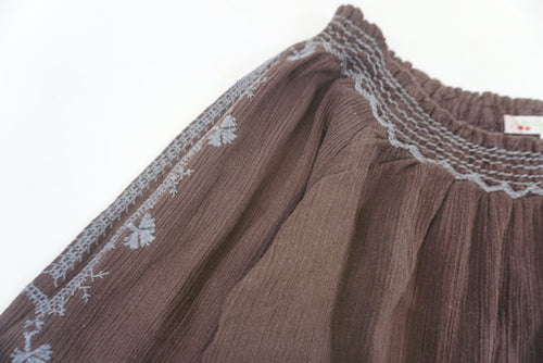 Robe Marron - 10 ans