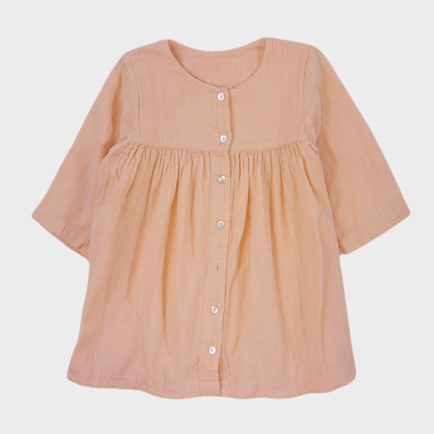 Robe Abricot - 18 mois