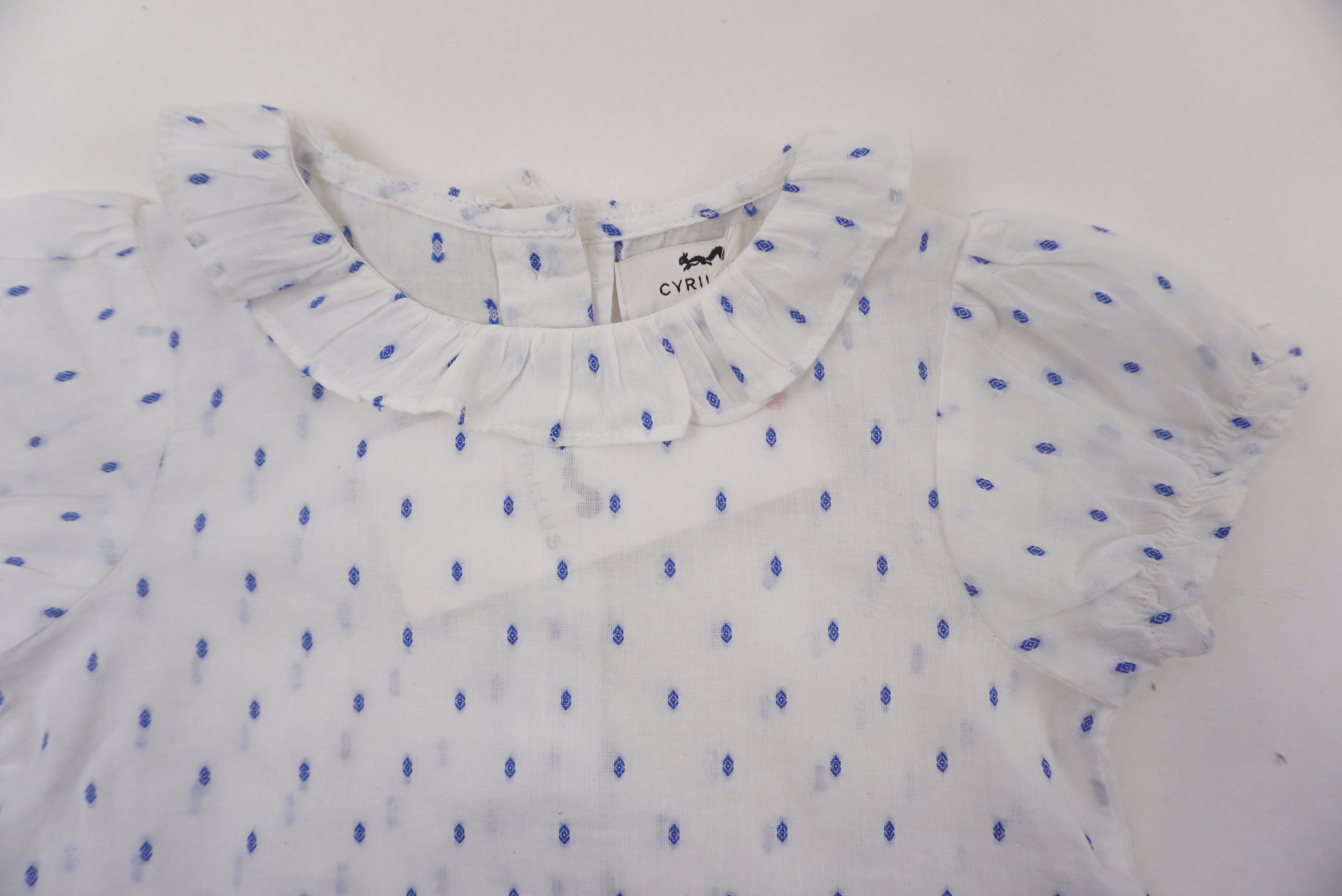 Blouse Blanc - 9 mois