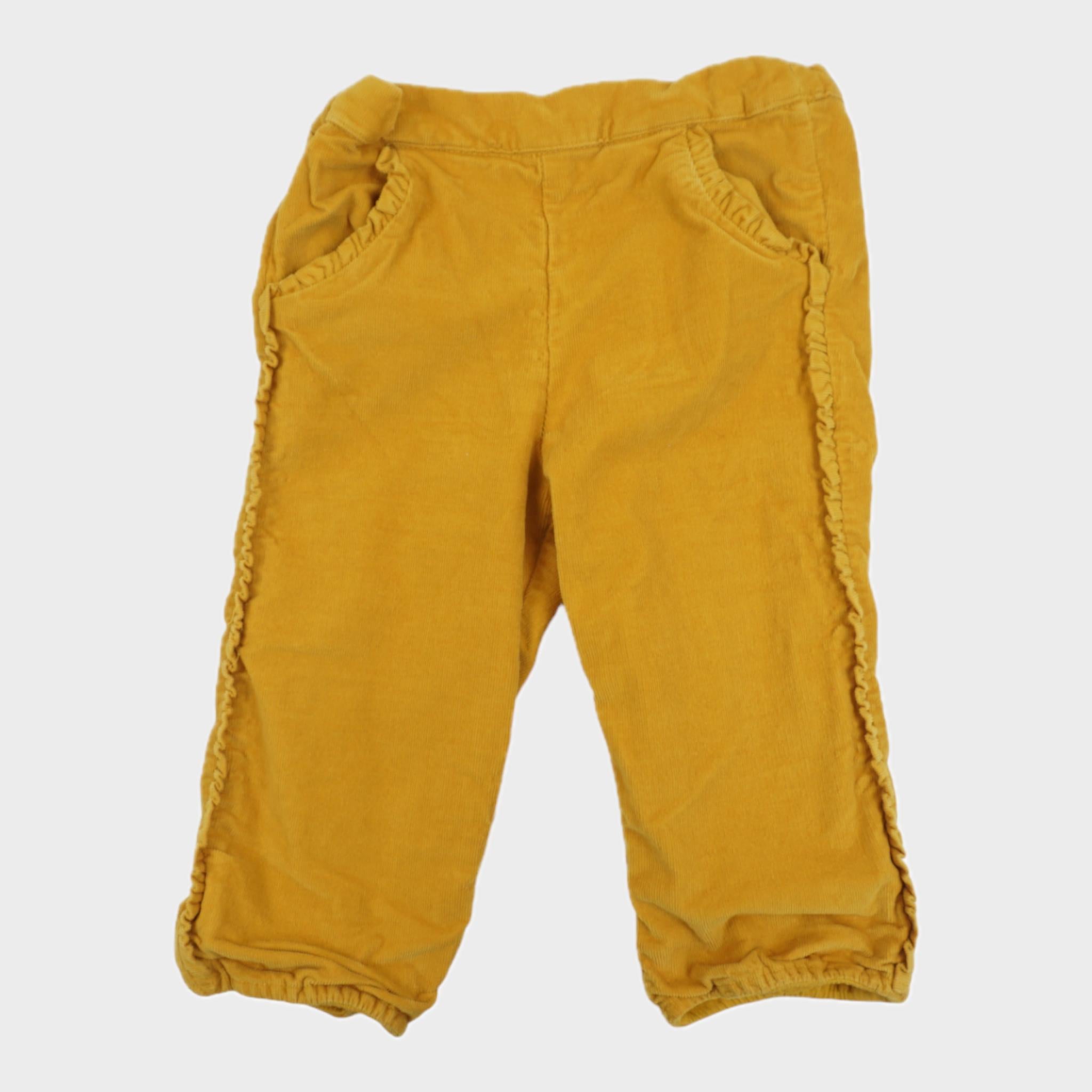 Pantalon Jaune - 12 mois