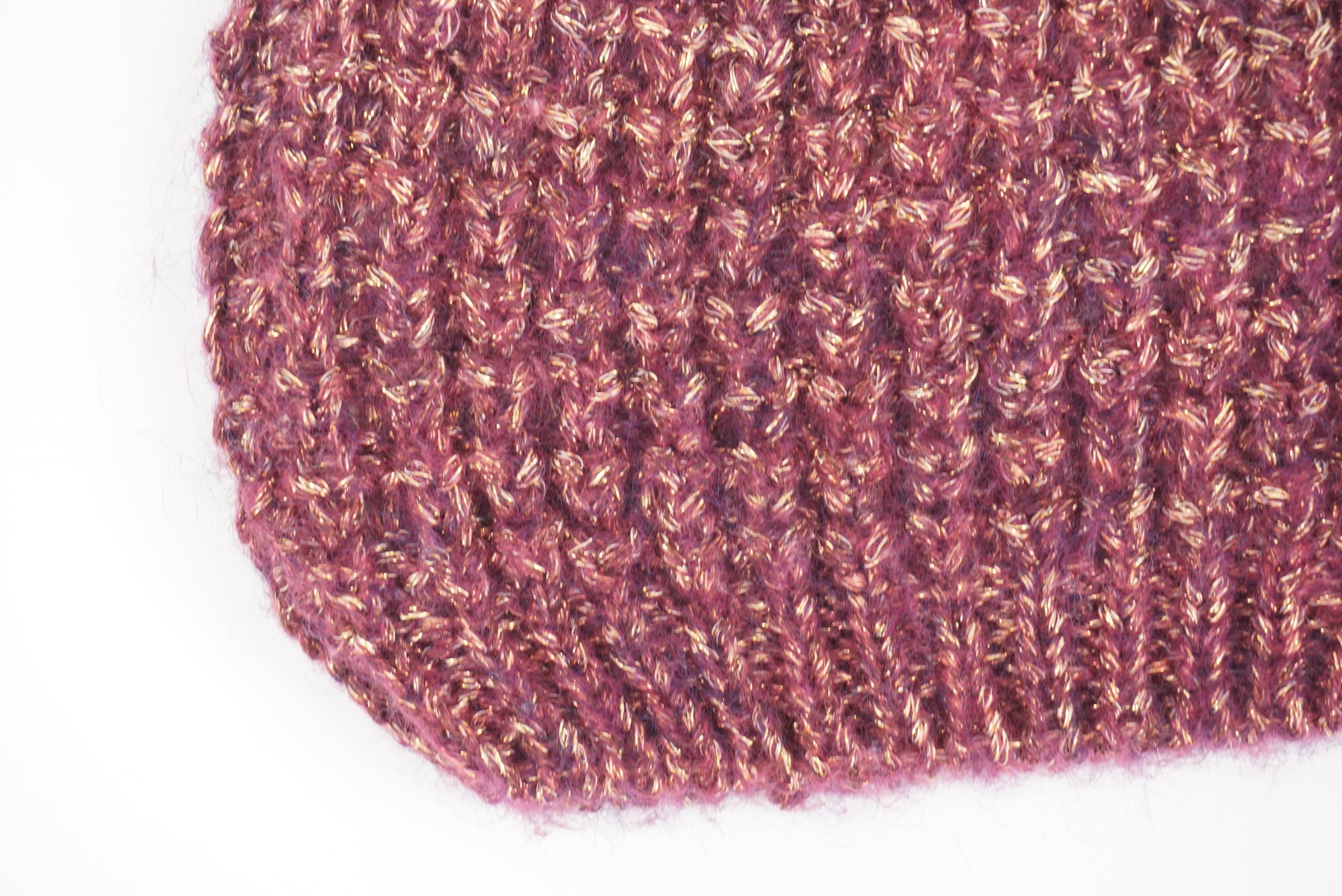 Bonnet Bordeaux - 18/24 mois