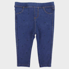 Jegging Bleu - 6/9 mois