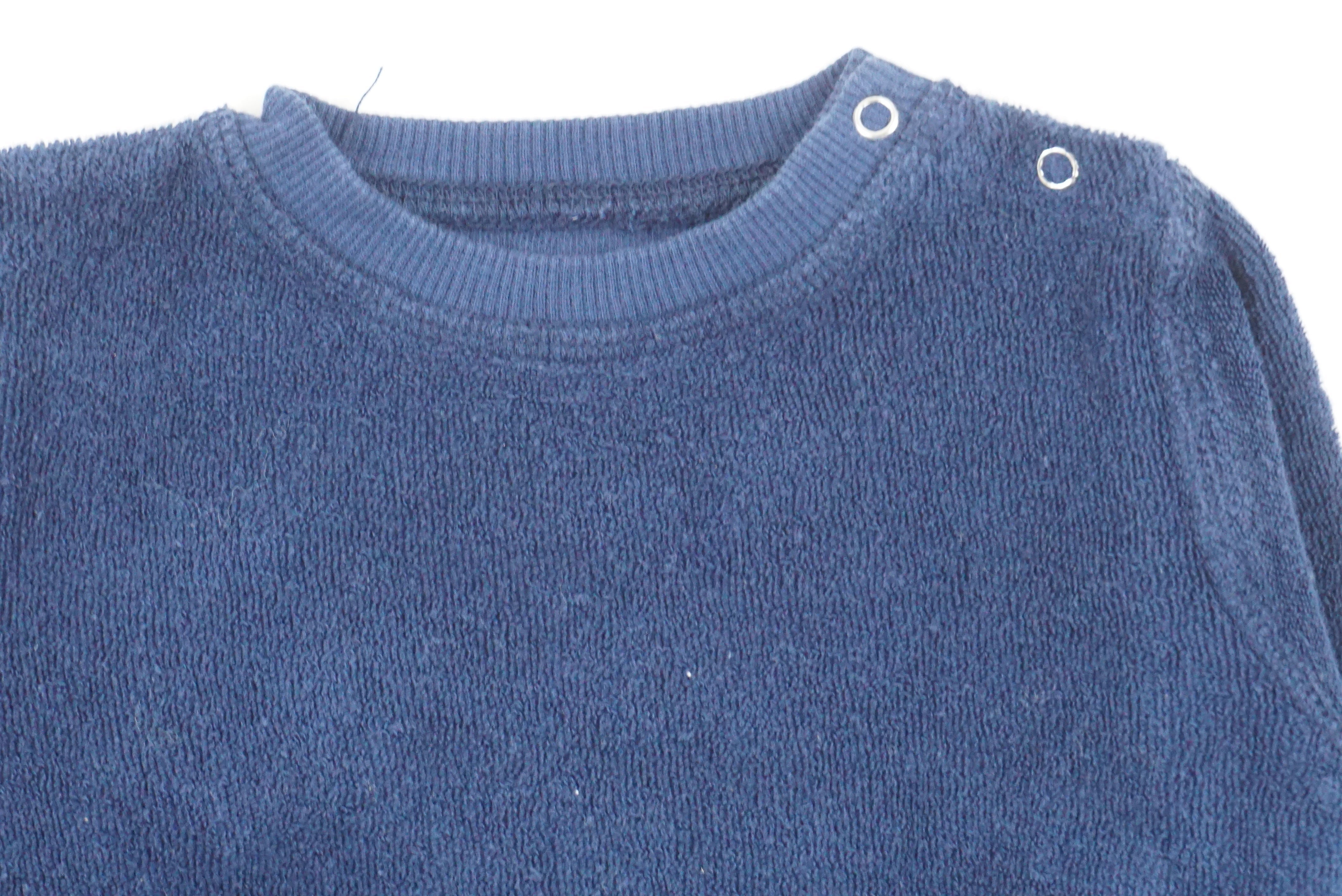 Sweat Bleu - 3/6 mois