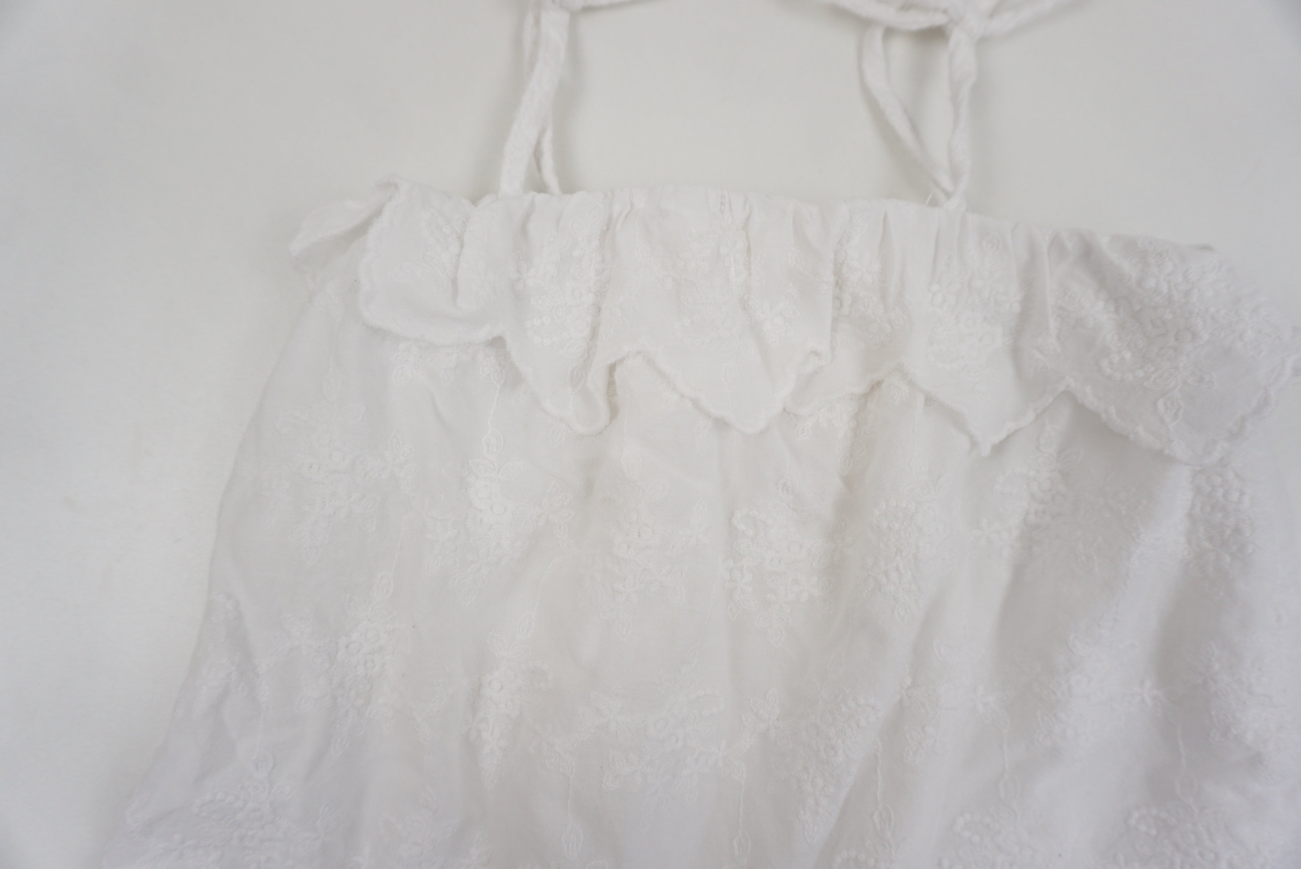 Barboteuse Blanc - 12/18 mois