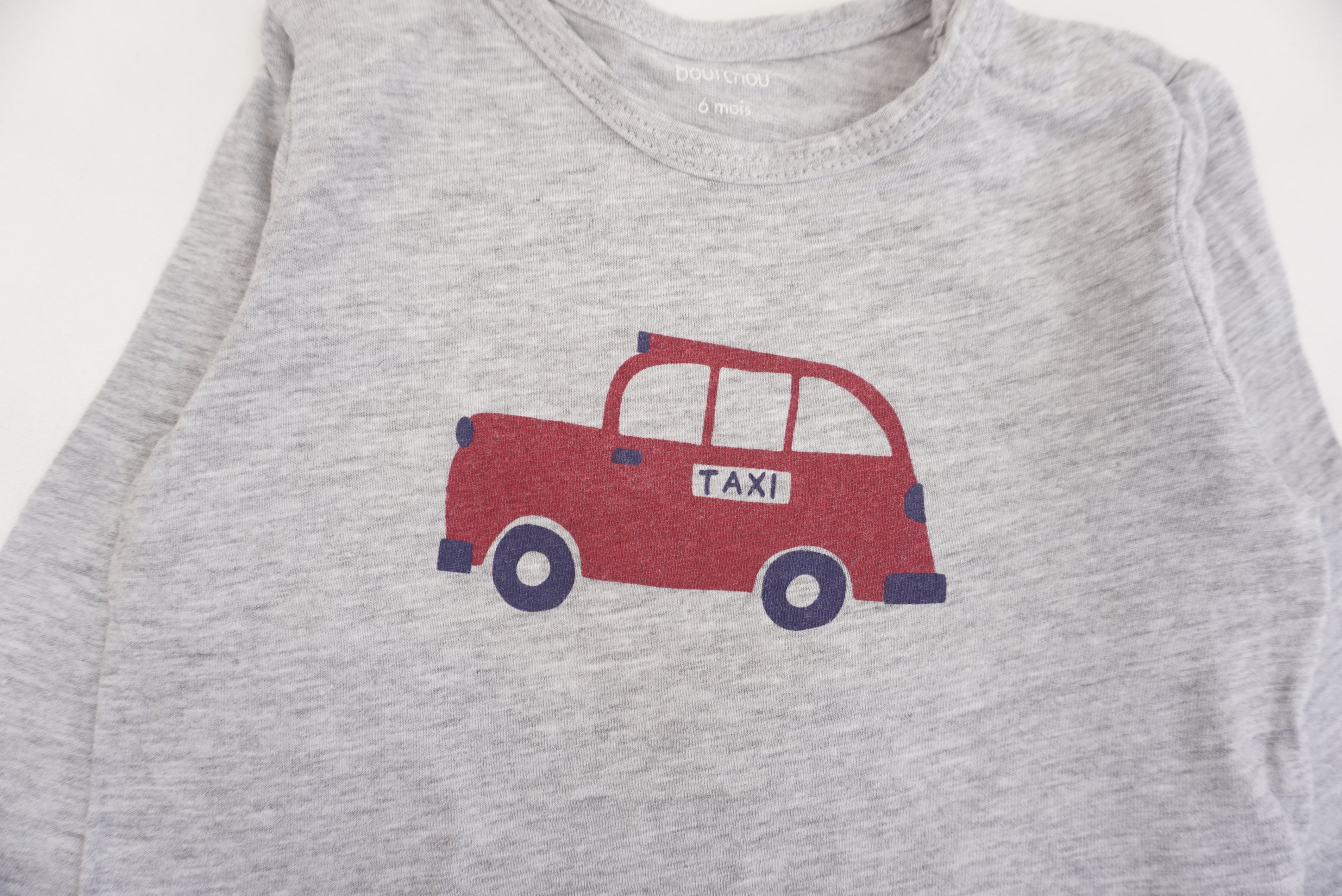 T-shirt Gris - 6 mois