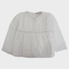 Blouse Blanc - 24 mois