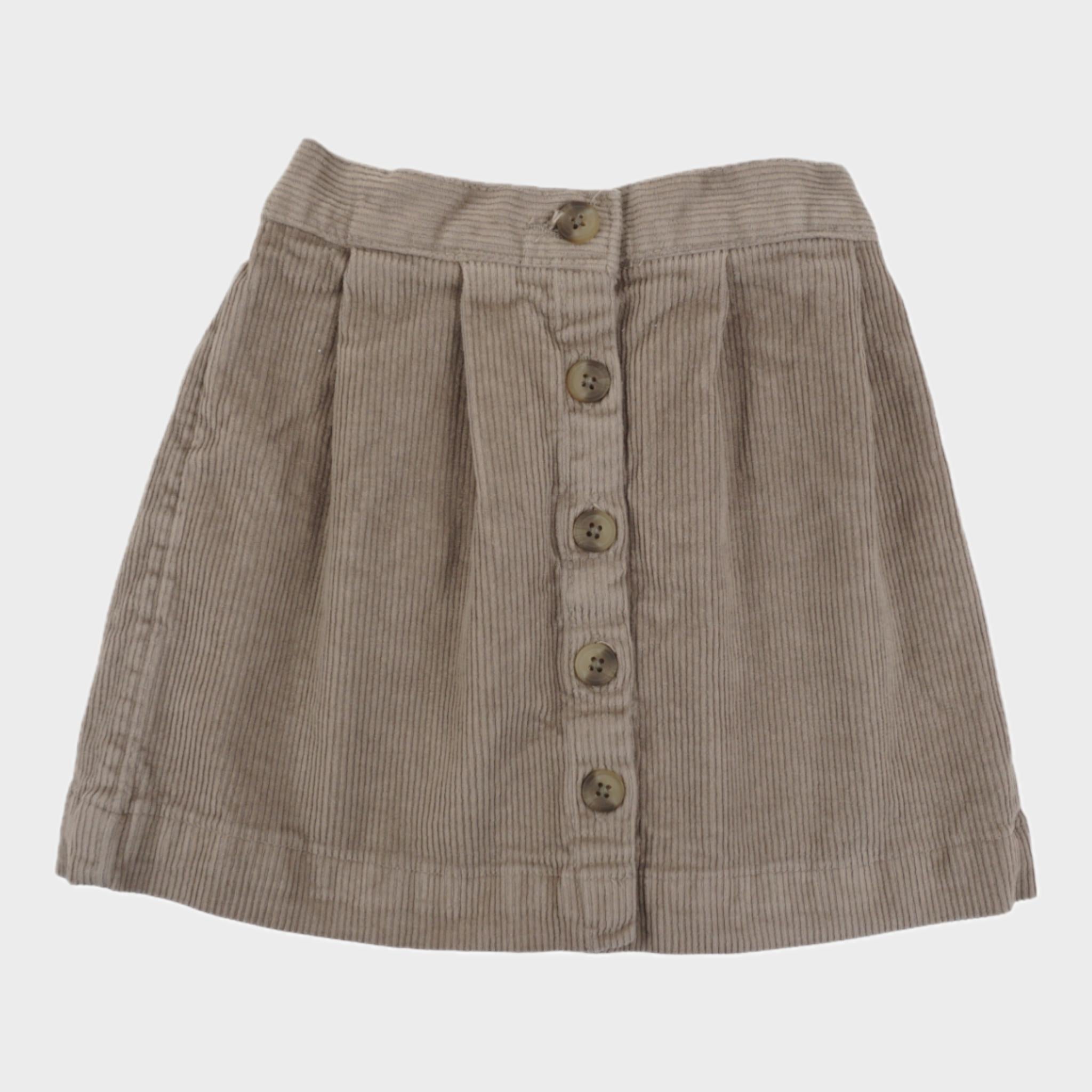 Jupe Taupe - 3 ans