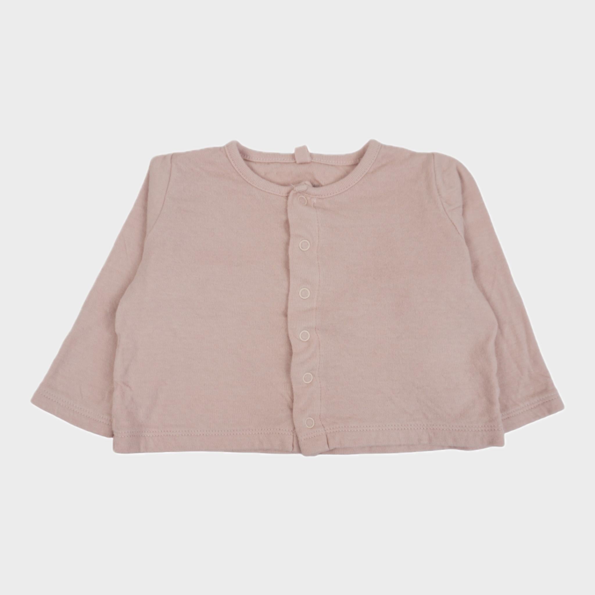 Gilet Rose - 6/12 mois