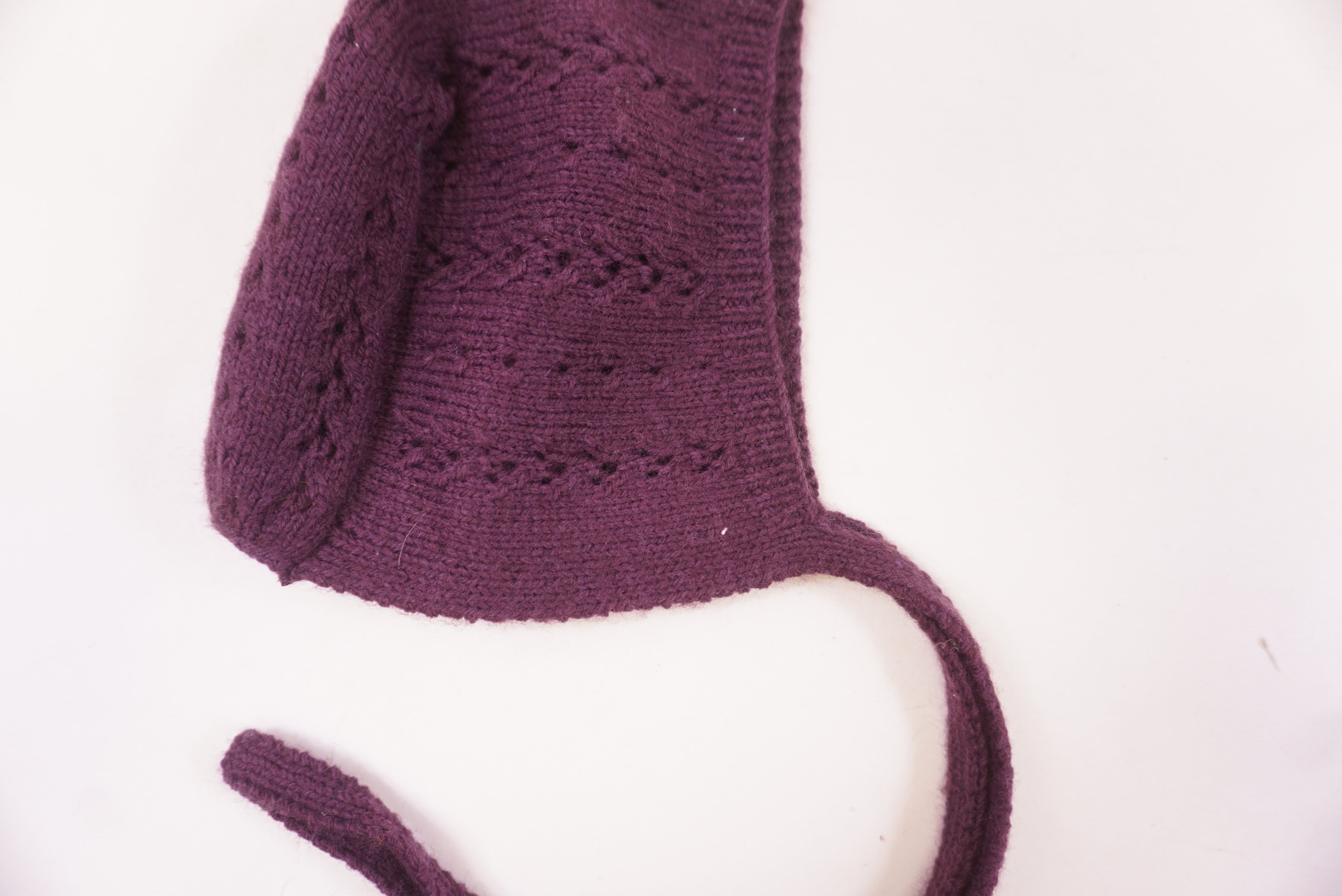 Béguin Aubergine - 6/12 mois