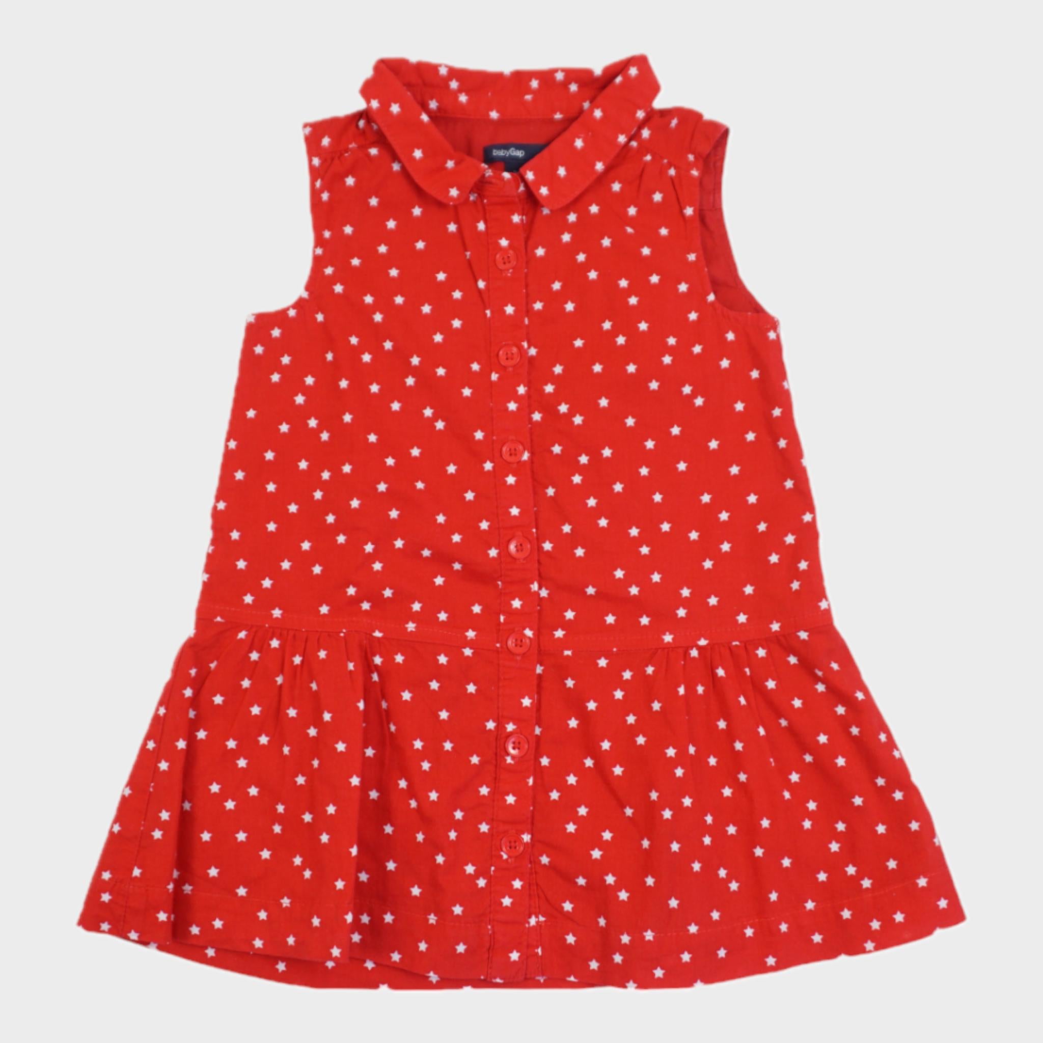 Robe Rouge - 18/24 mois