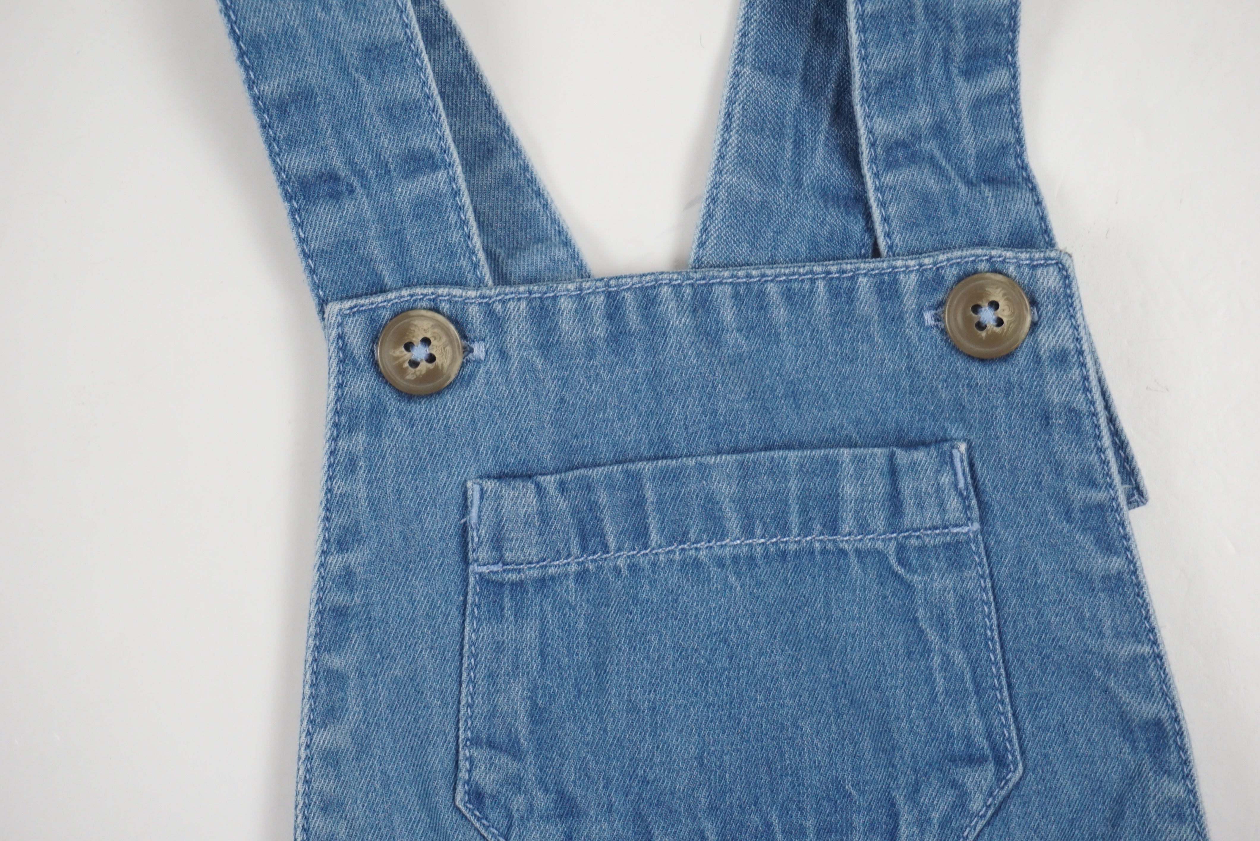 Salopette Bleu - 12 mois