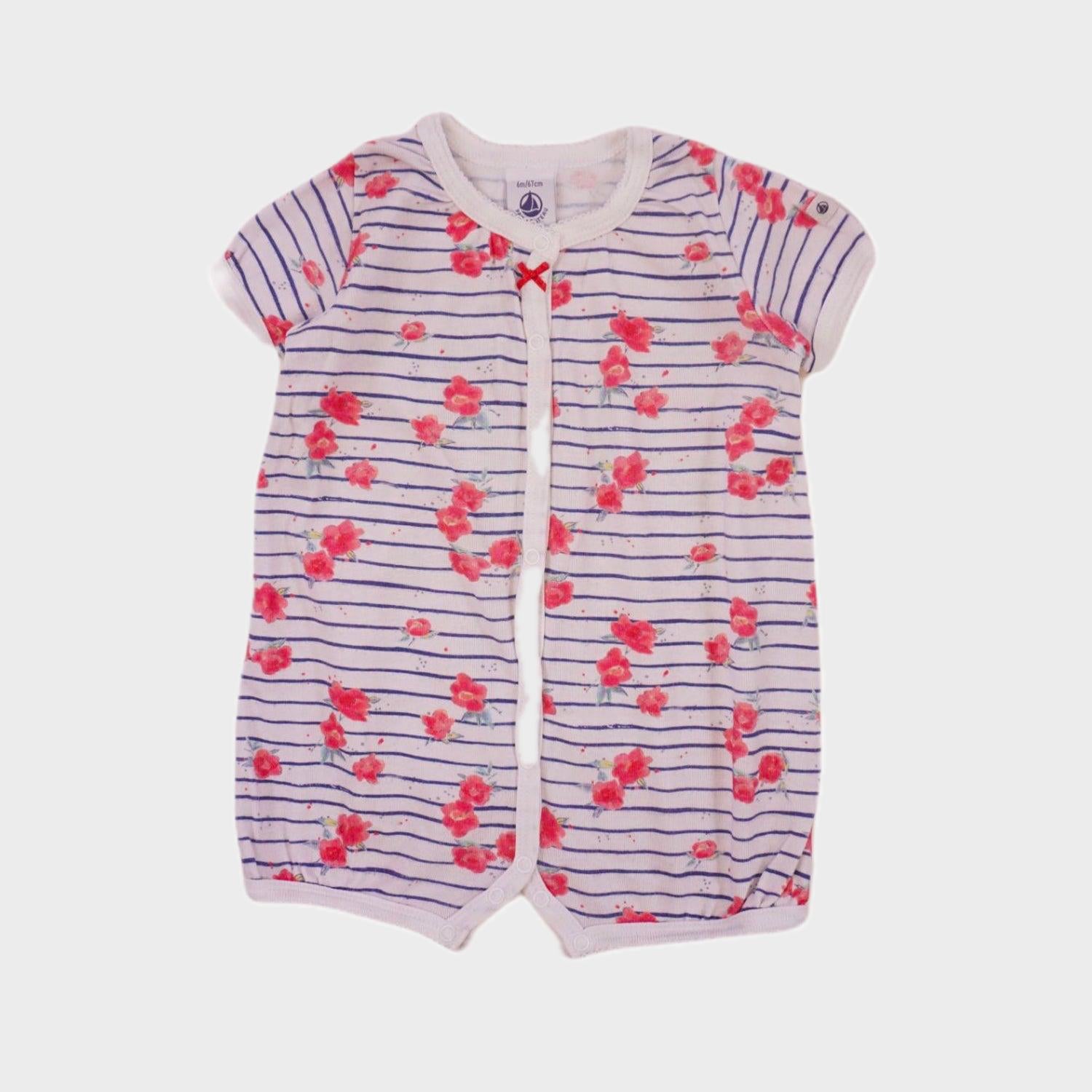 Combishort Multicolore - 6 mois