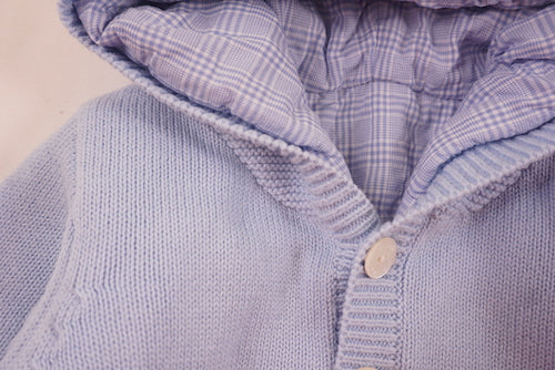 Manteau Bleu - 6 mois