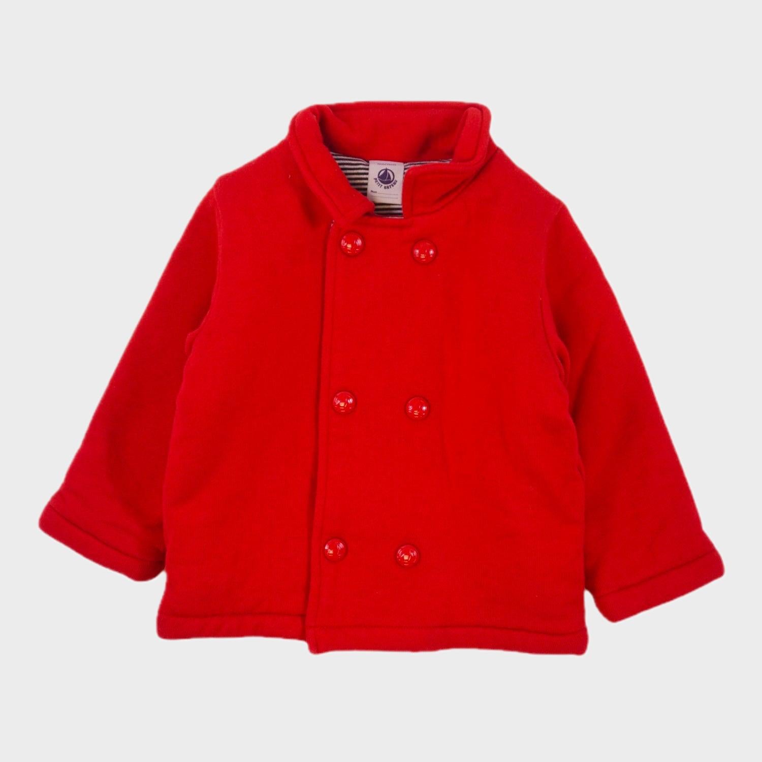 Manteau Rouge - 12 mois