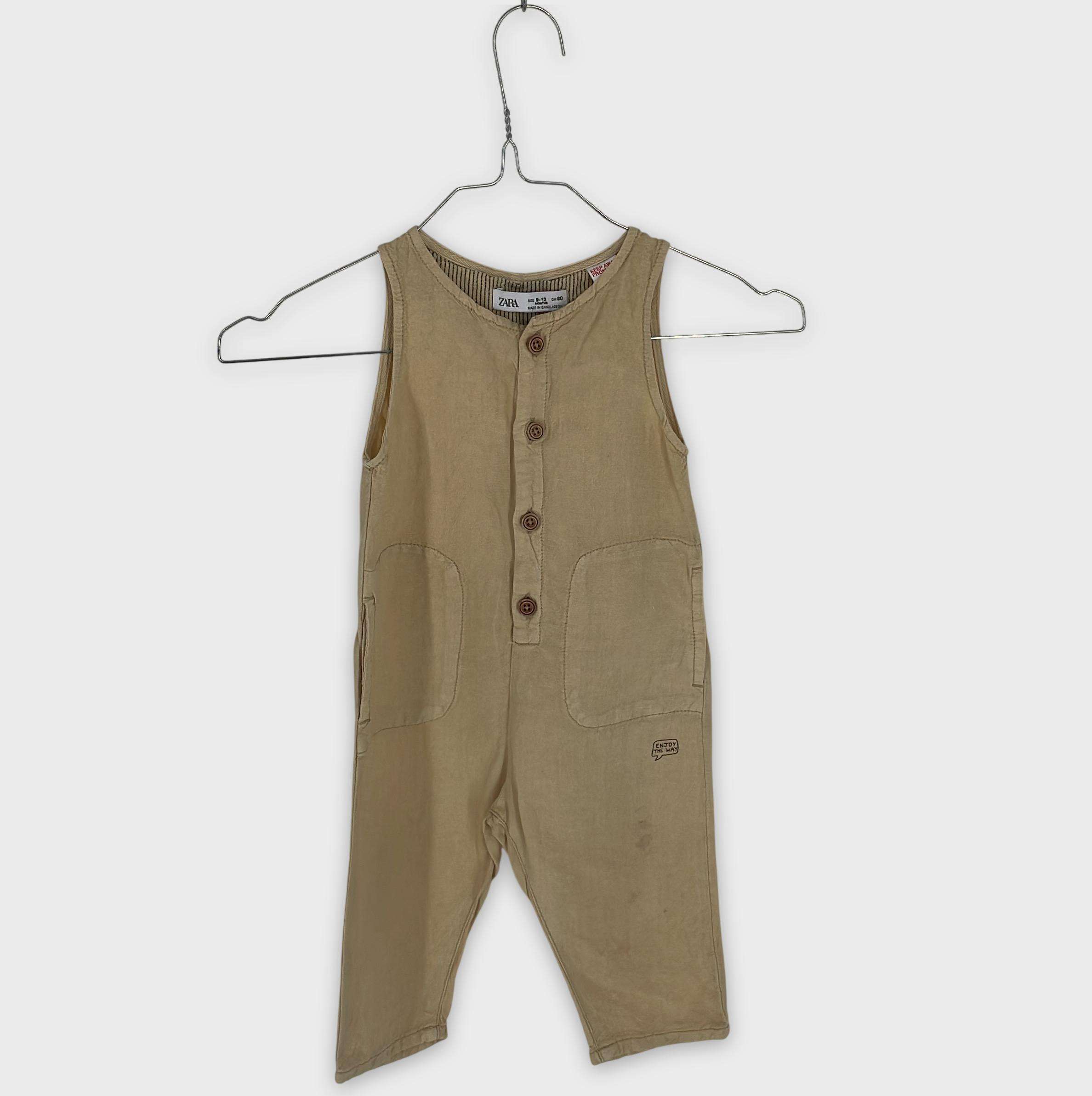0-Barboteuse Zara Baby 9-12 Mois