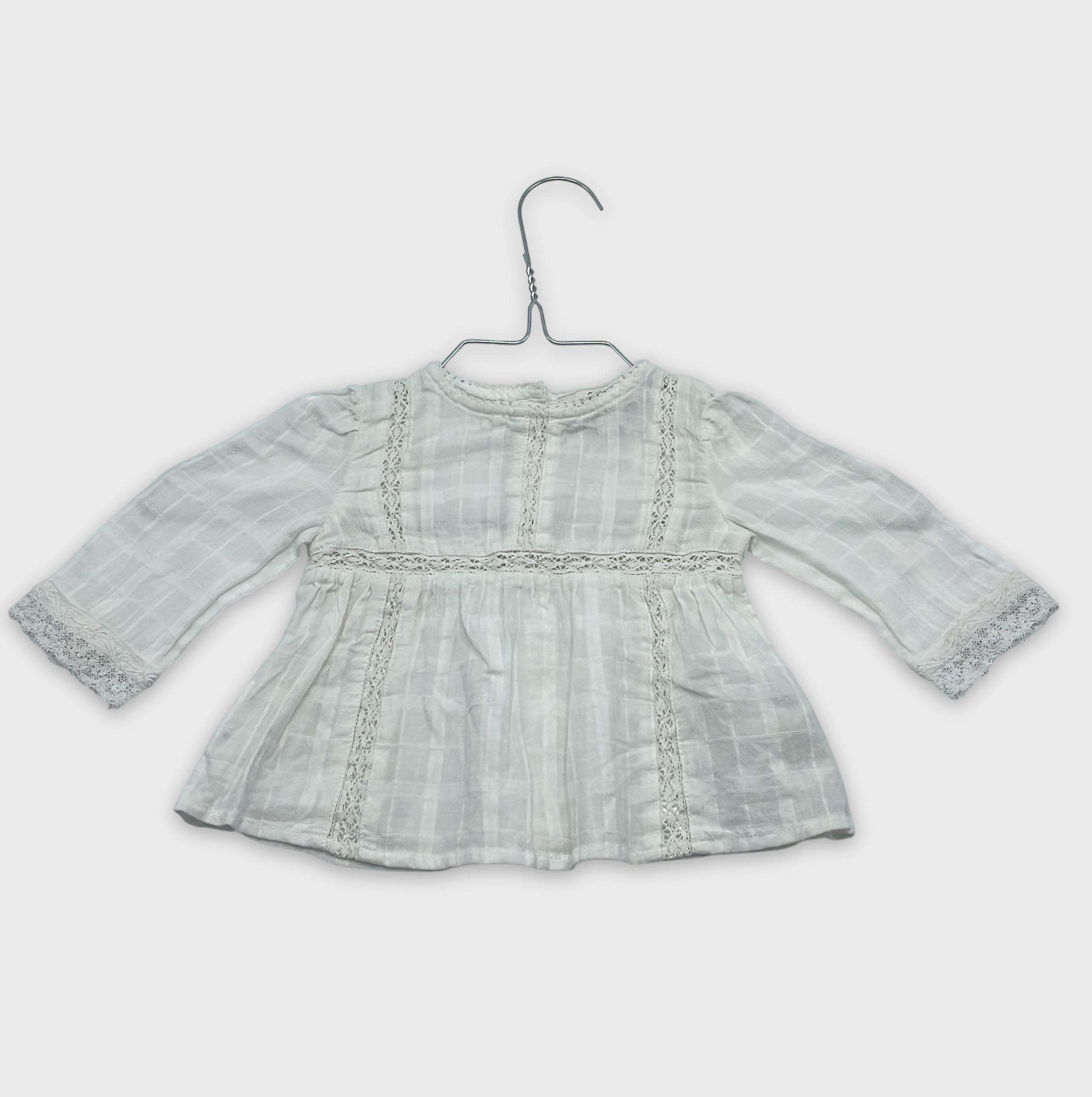 0-Chemise/blouse Cyrillus 3 mois