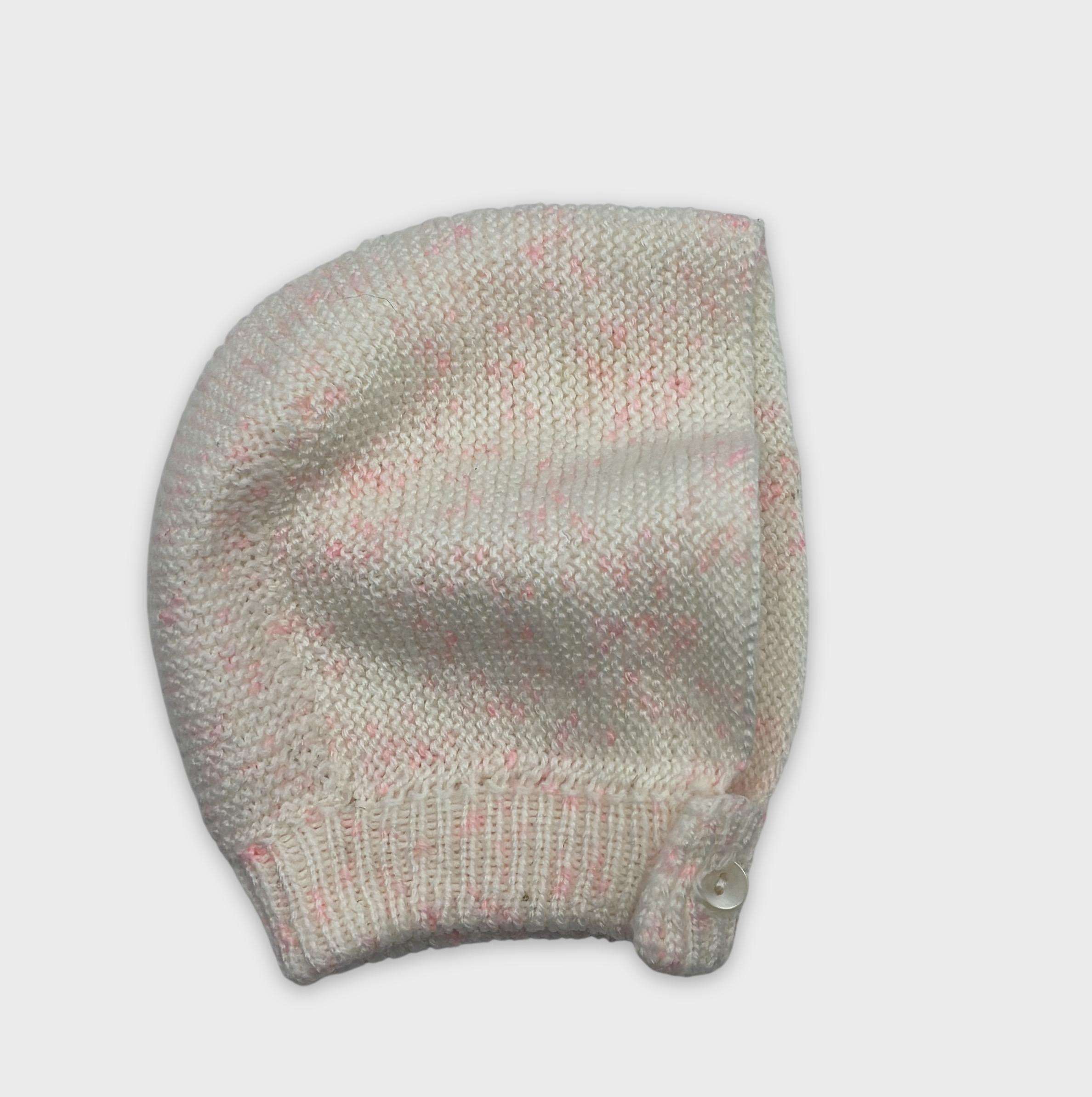 0-Bonnet/Cagoule Marque Inconnue 3 mois
