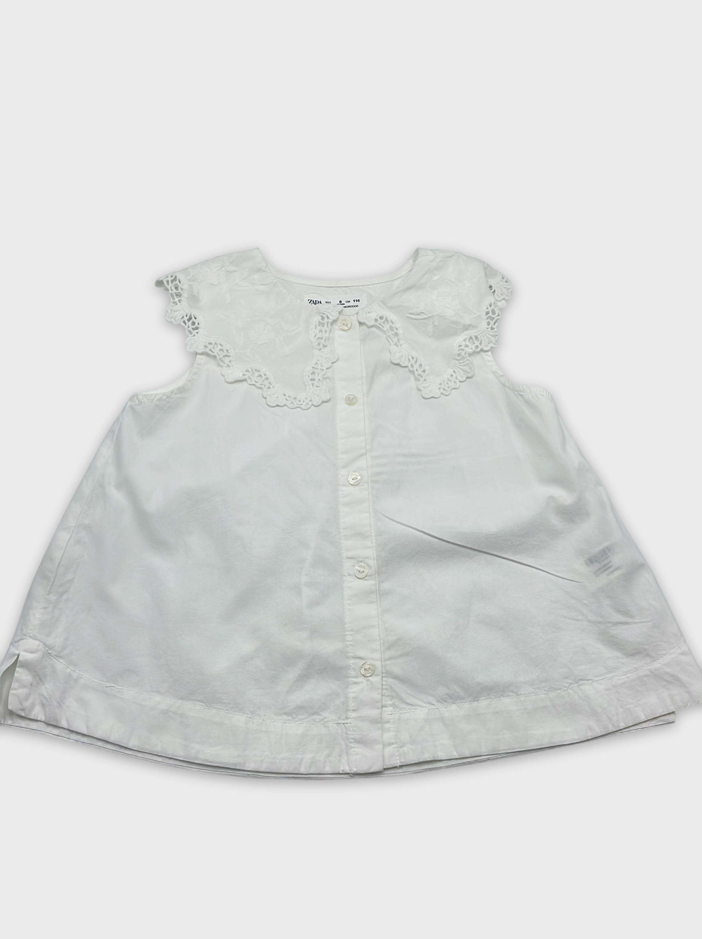 0-Chemise/blouse Zara Kids 6 ans