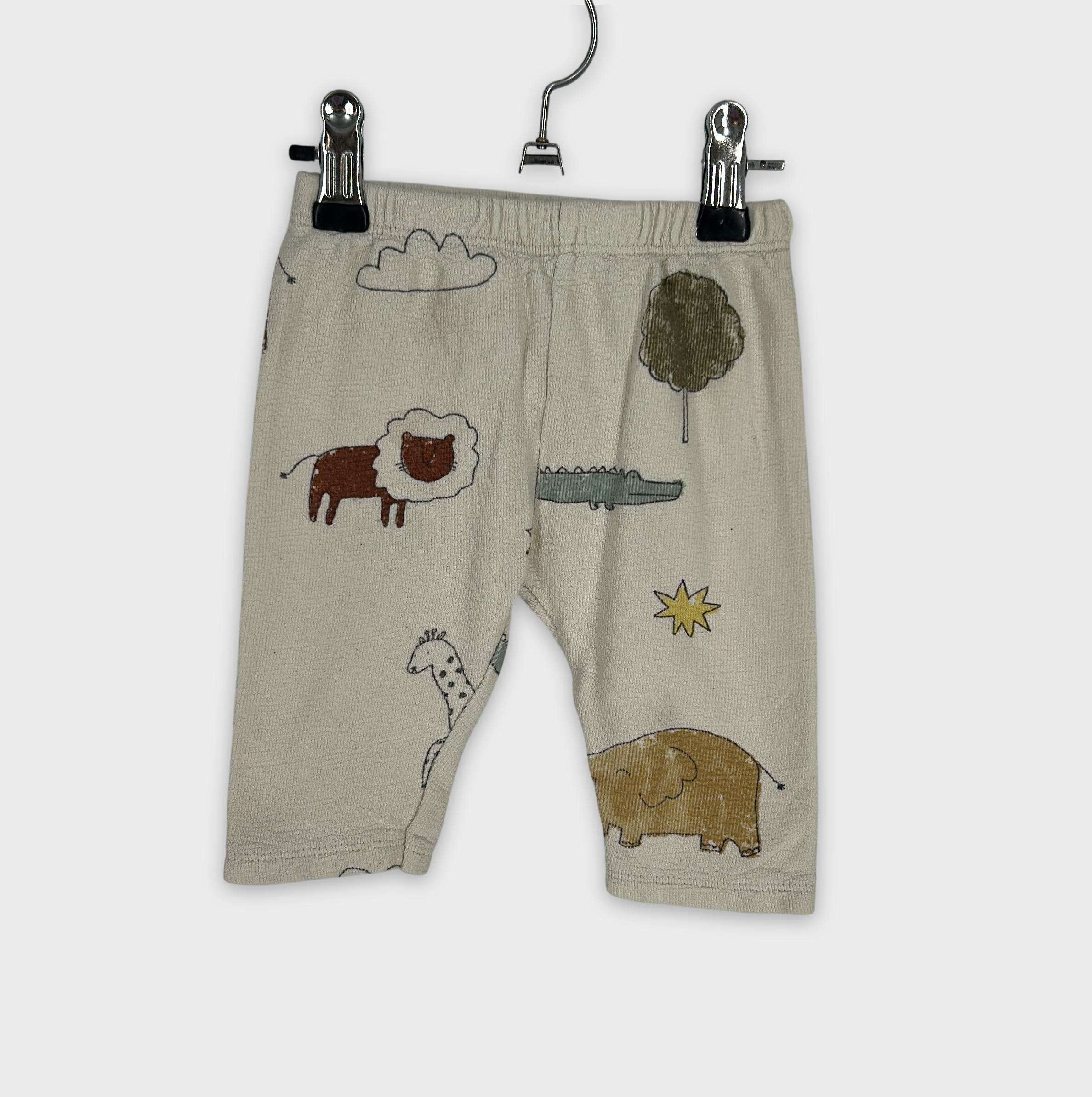 0-Pantalon Zara Baby 1-3 Mois
