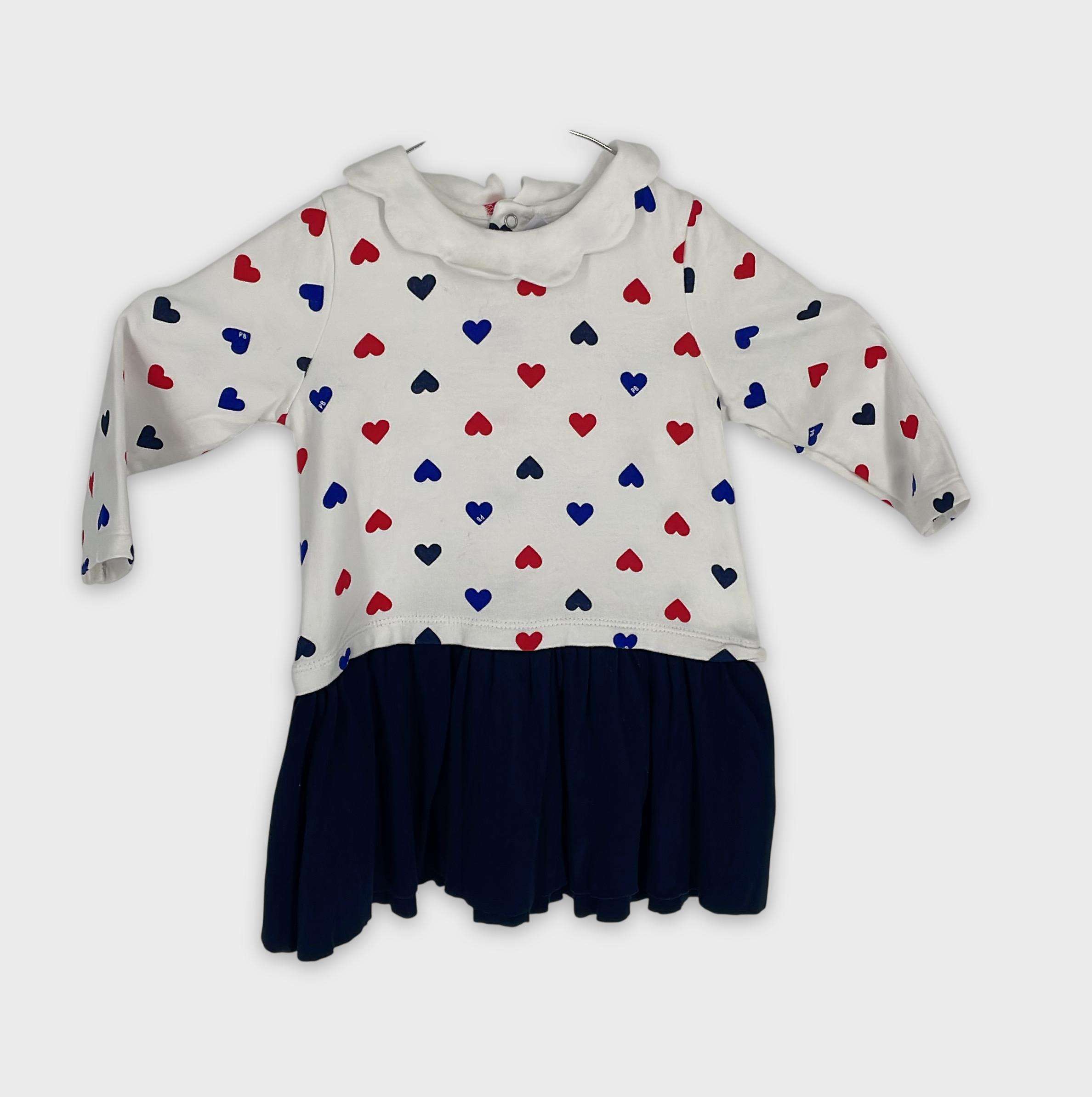 0-Robe Petit Bateau 12 mois
